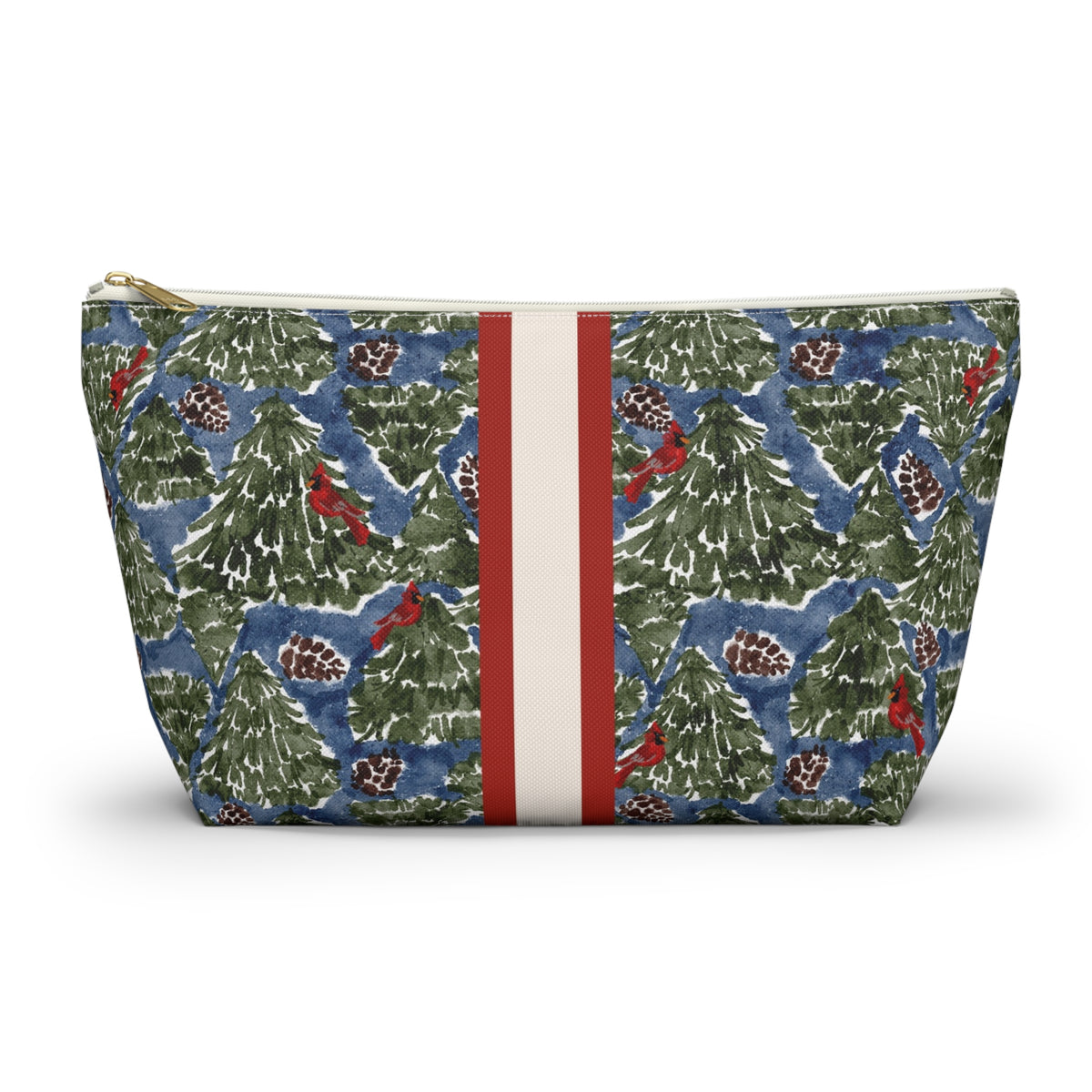 Merrywood Striped Monogrammed Mahjong Tile Pouch