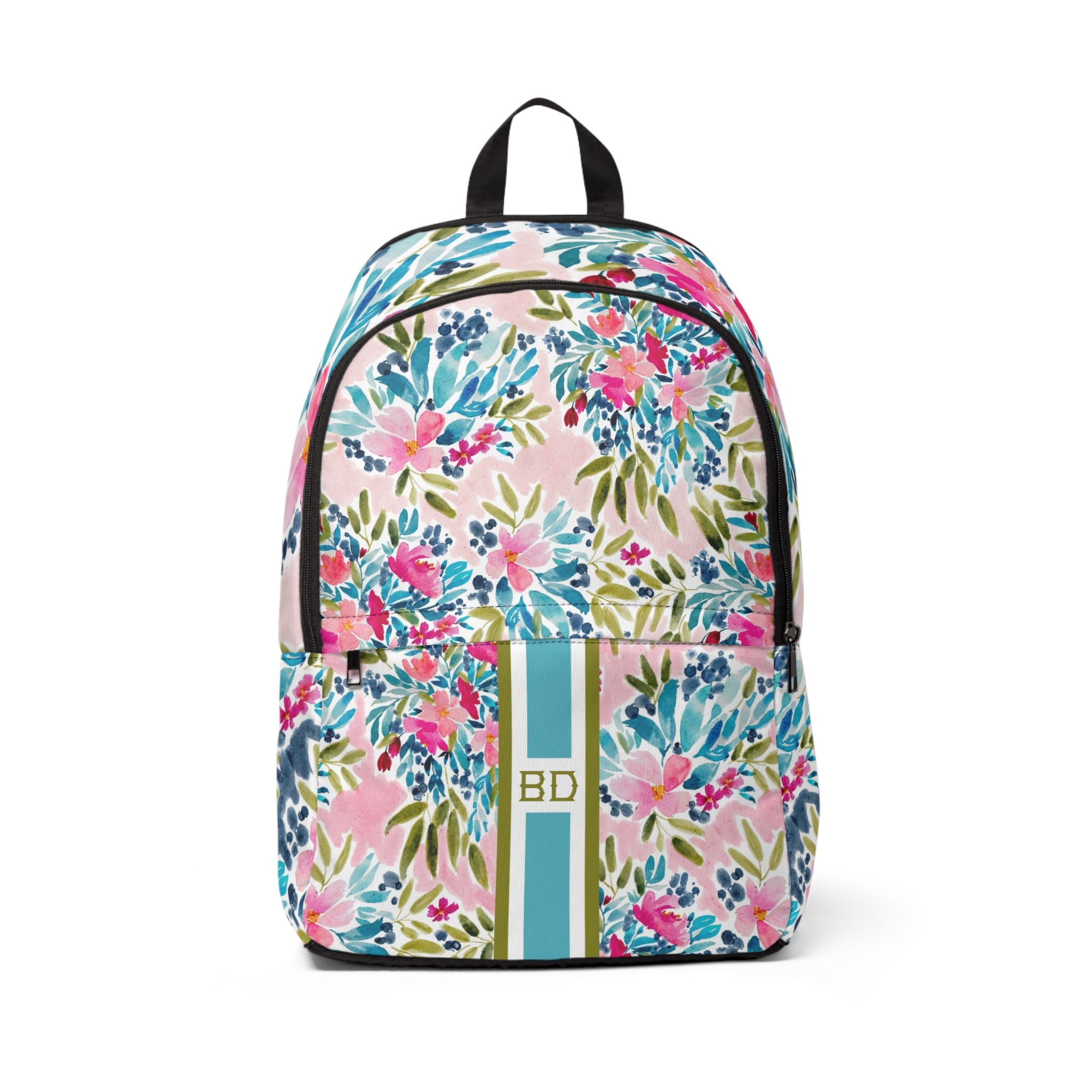 Aria Monogrammed Kid's Backpack