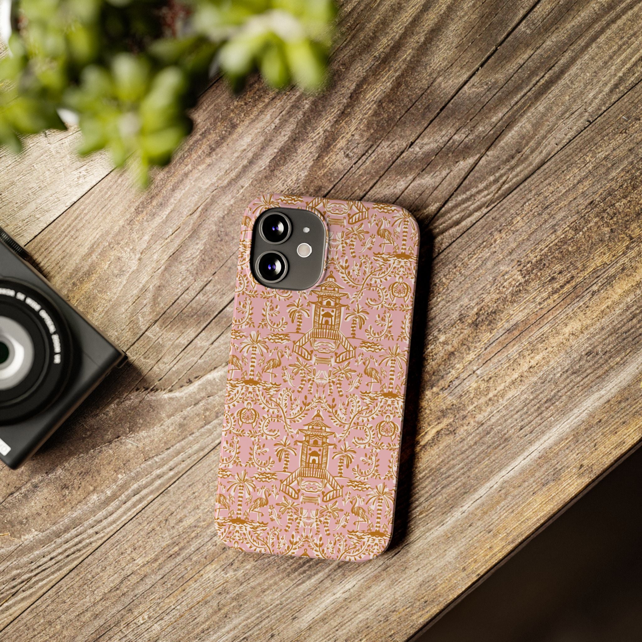 Soirée Pink Slim Phone Case