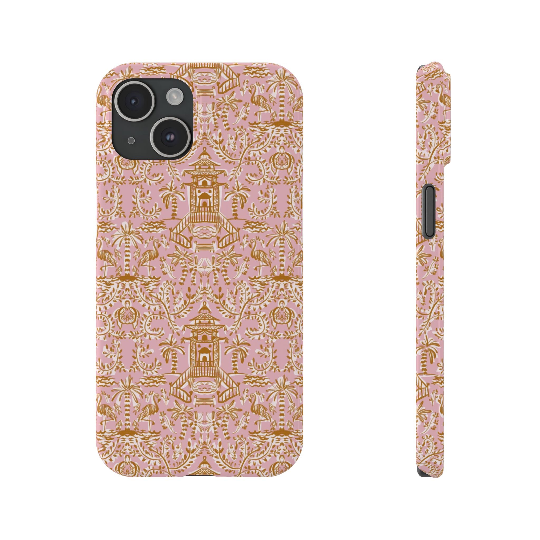 Soirée Pink Slim Phone Case