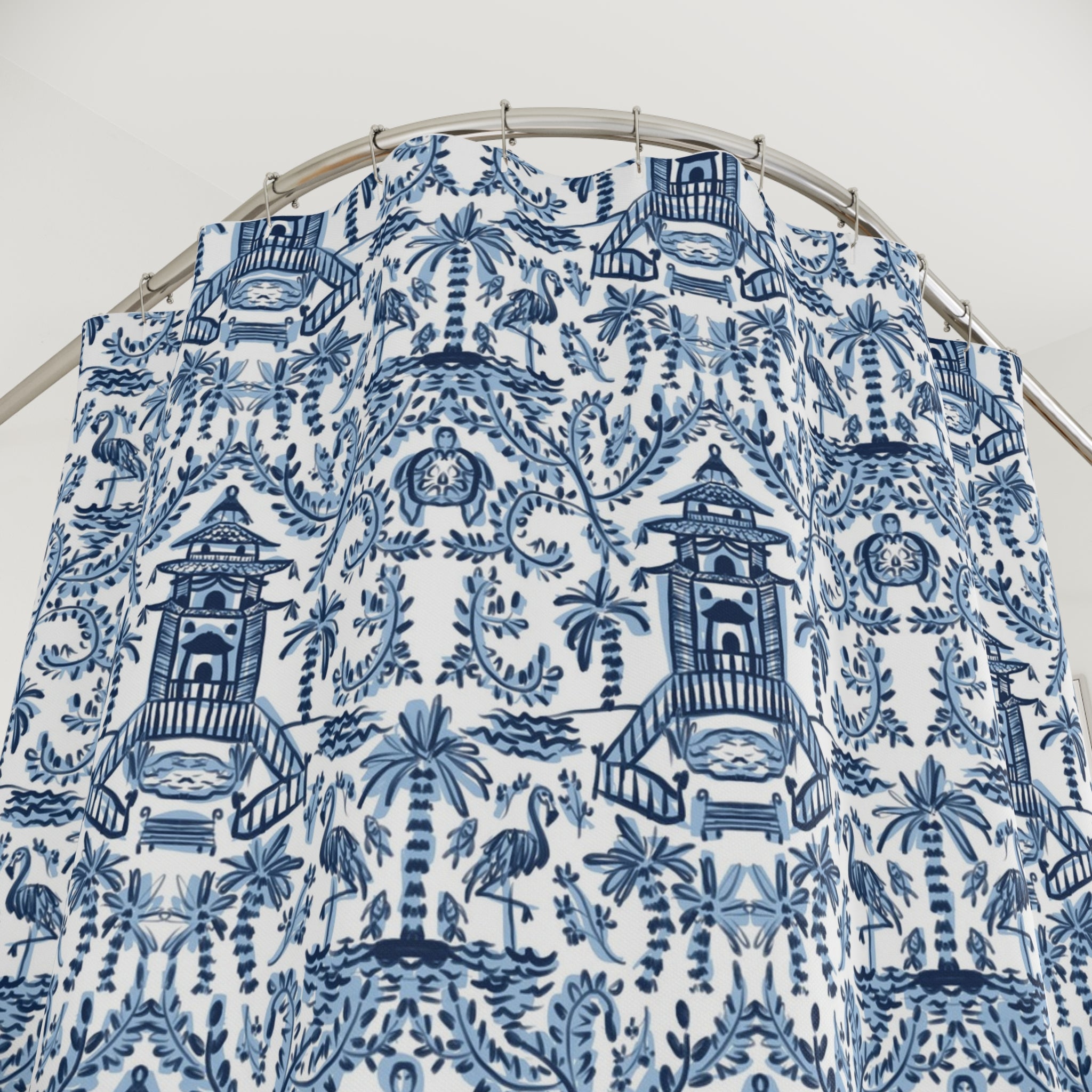 Palm Beach Shower Curtain