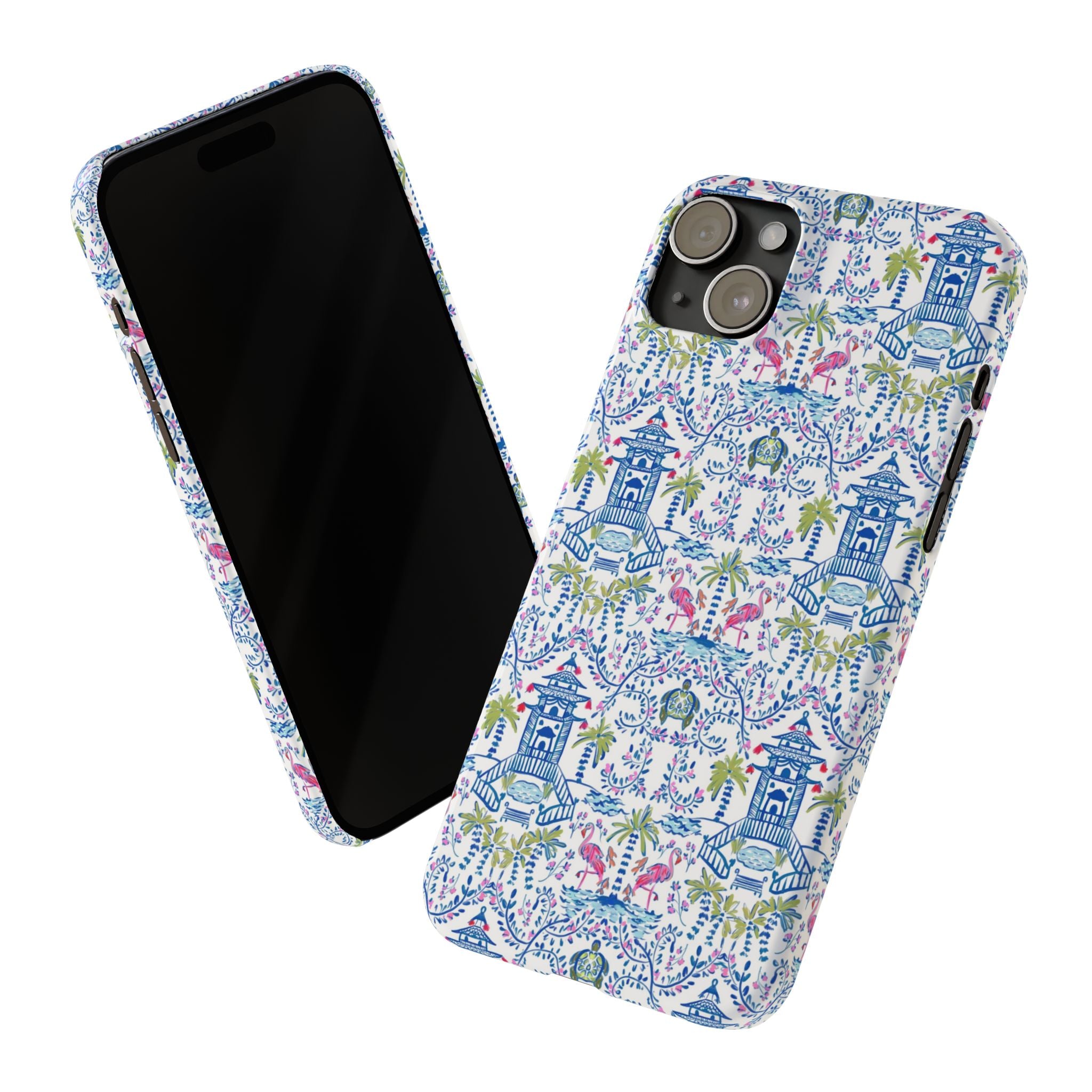 Colorful Chinoiserie Slim Phone Case
