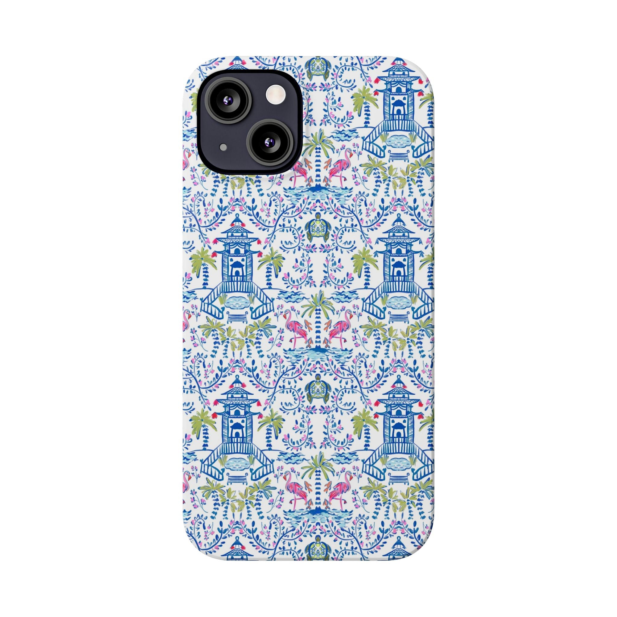 Colorful Chinoiserie Slim Phone Case