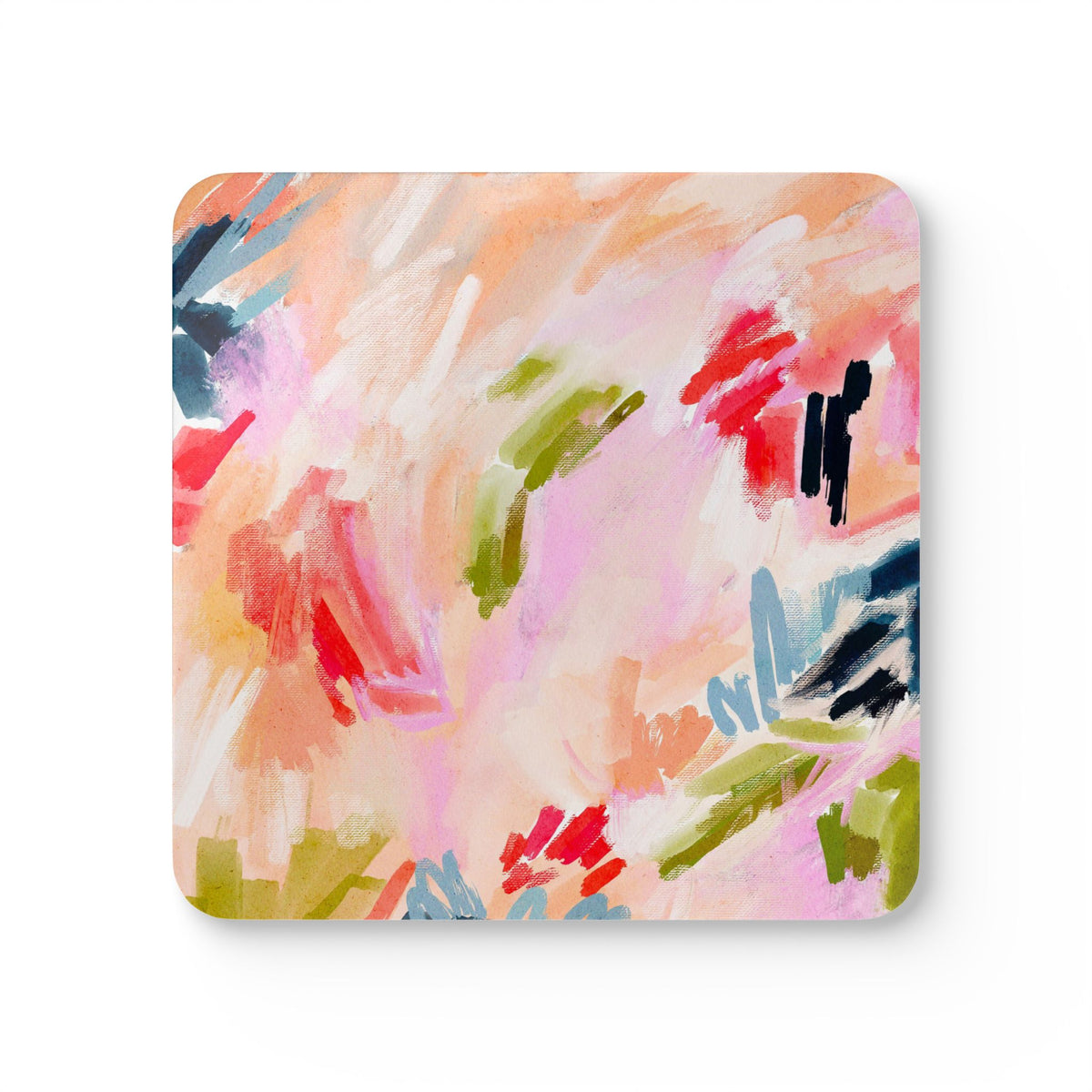 Isla Mahjong Mat Art Coaster Set (Set of 4)
