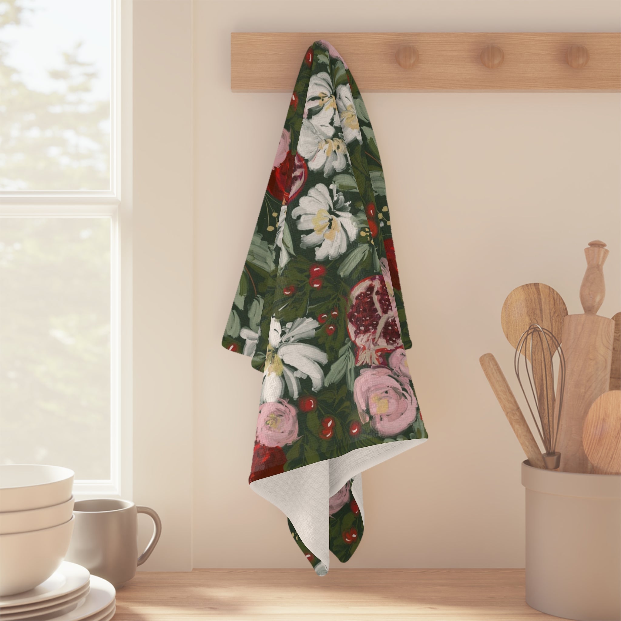Crimson Harvest Microfiber Kitchen Towel
