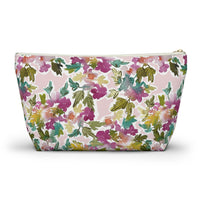 Daphne Striped Monogrammed Pouch