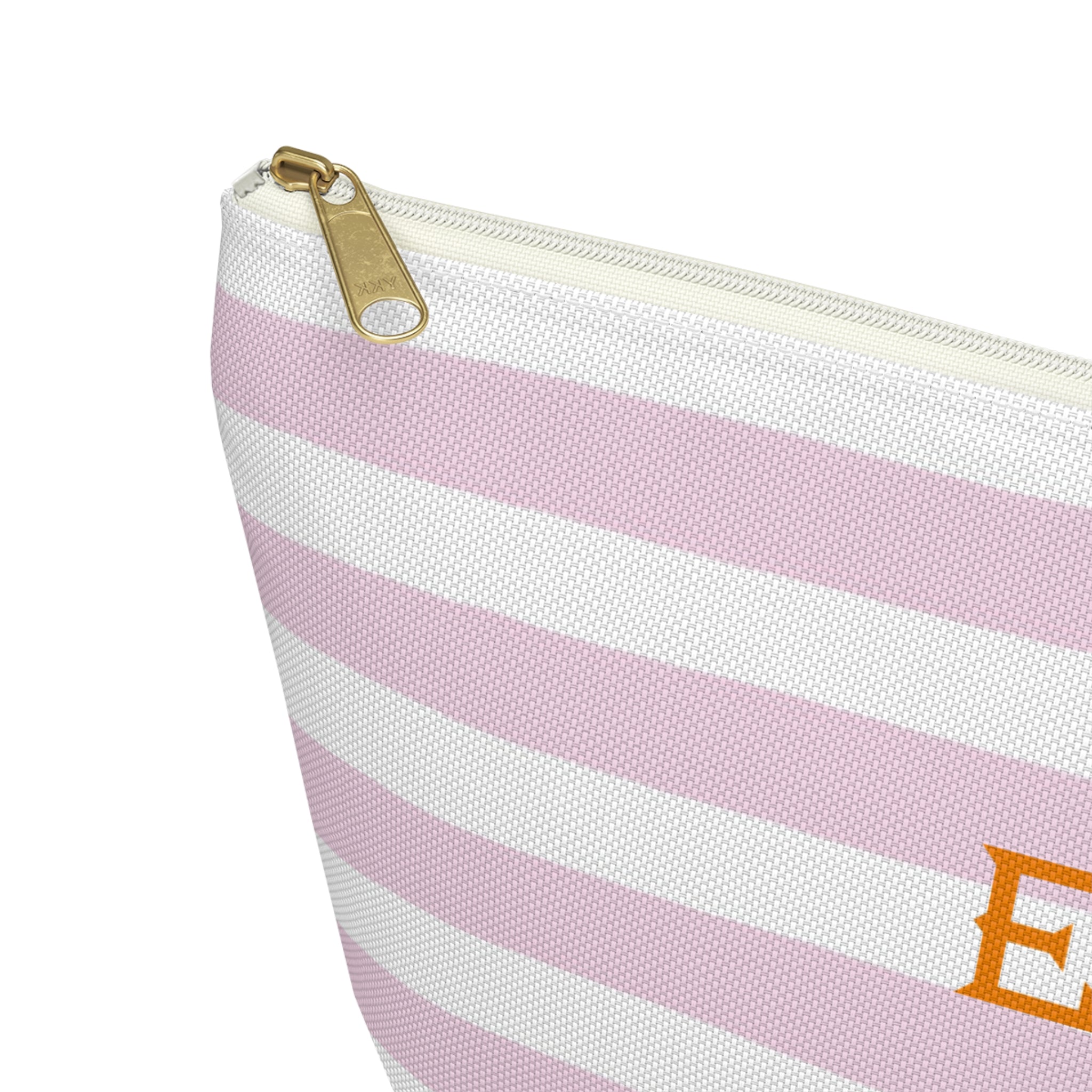 Preppy Cheetah (Pink) Monogrammed Mahjong Tile Pouch