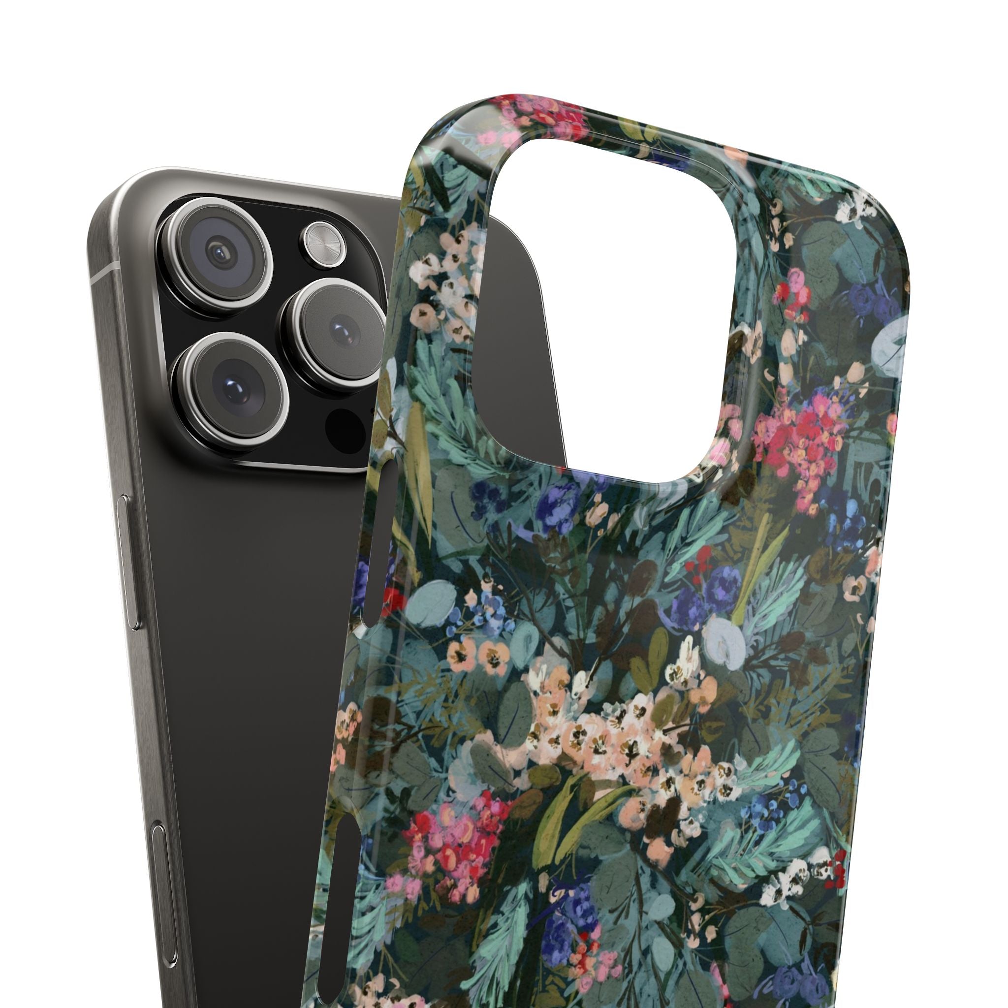 Winter Berry Slim Phone Case