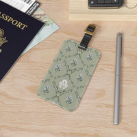 Zera Bloom Monogrammed Acrylic Luggage Tag