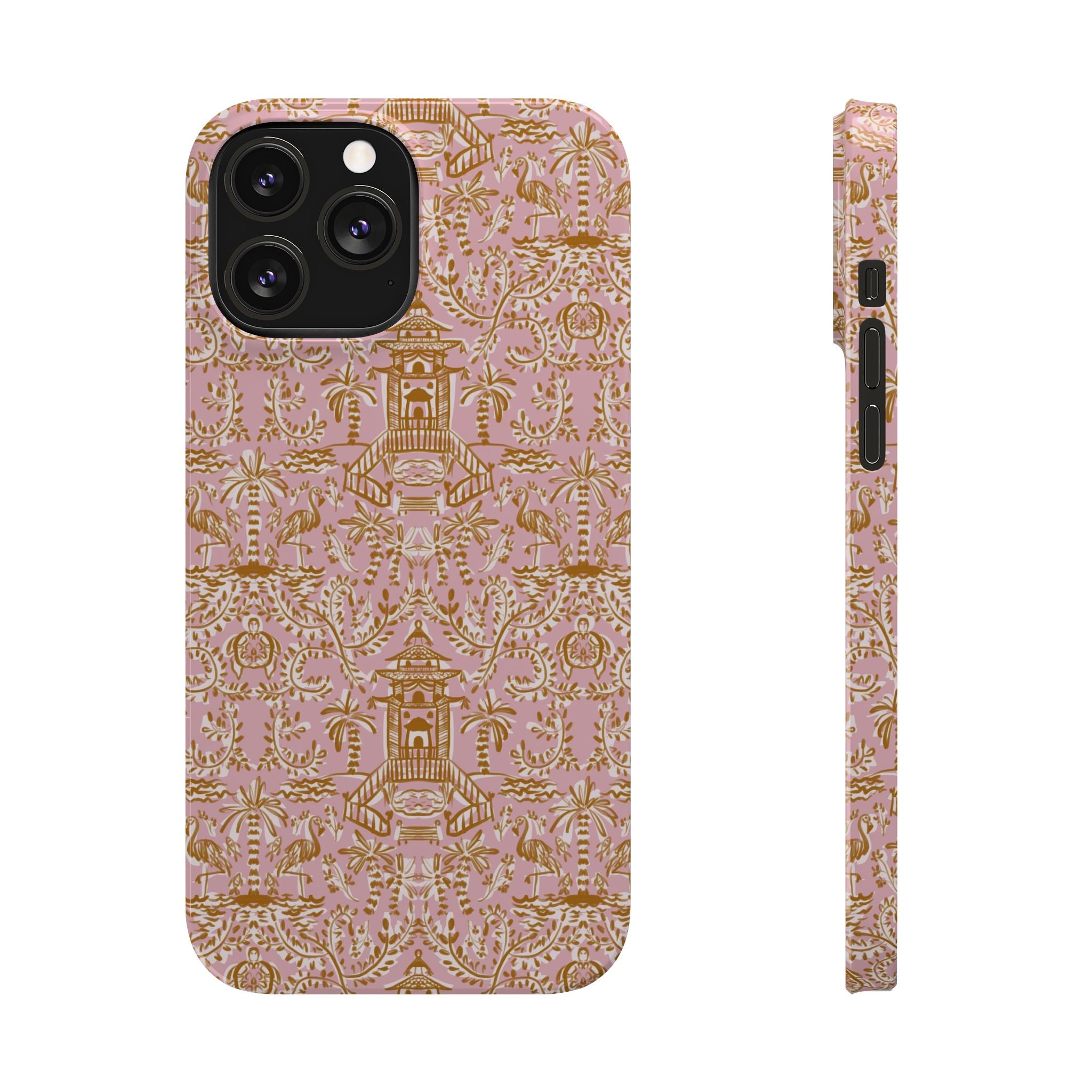 Soirée Pink Slim Phone Case