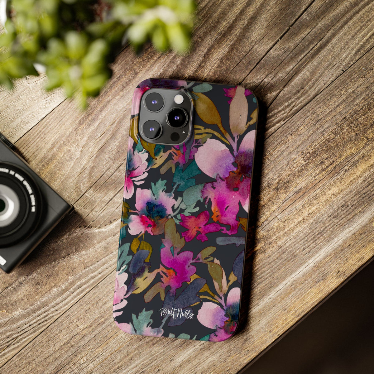 Flourish Slim Phone Case
