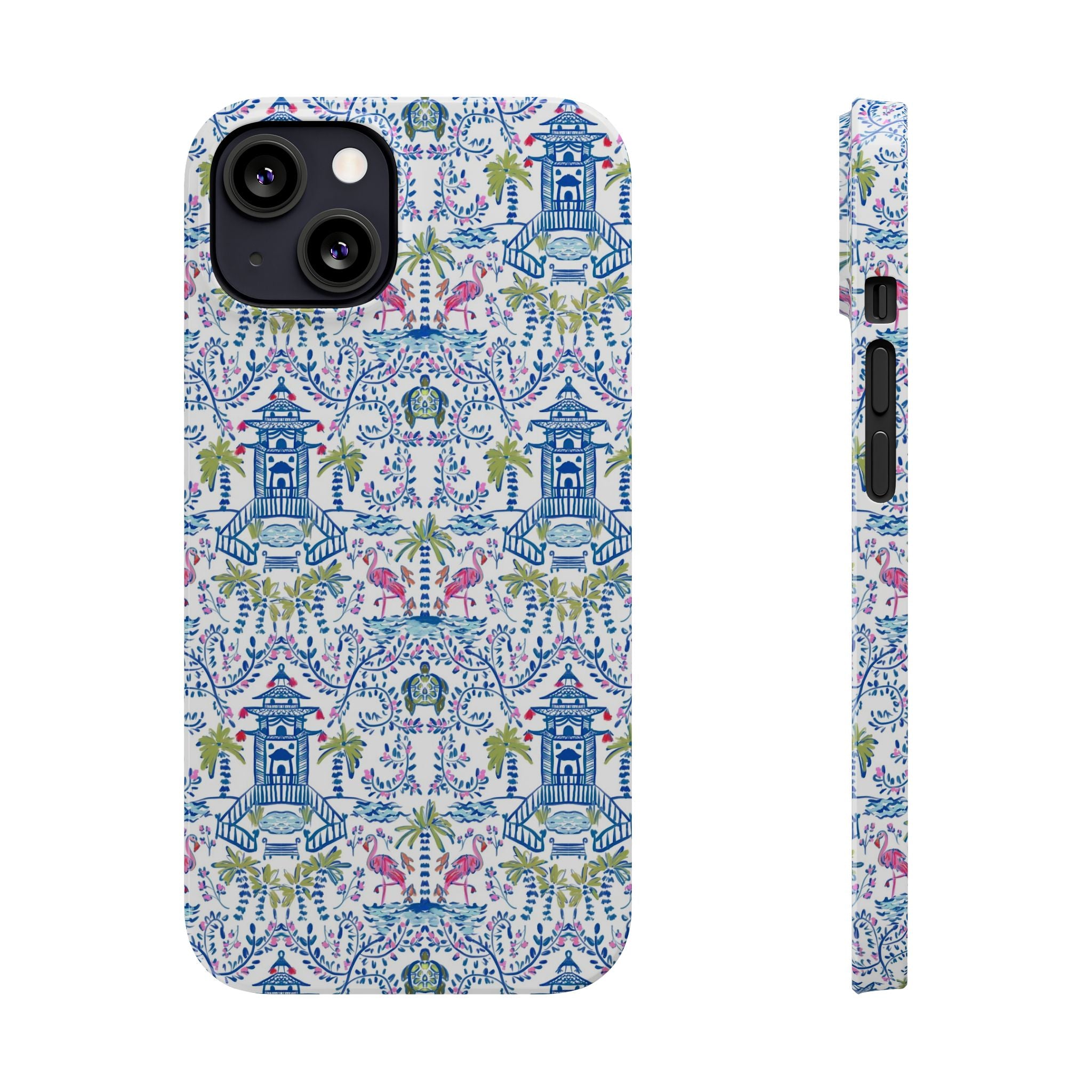 Colorful Chinoiserie Slim Phone Case
