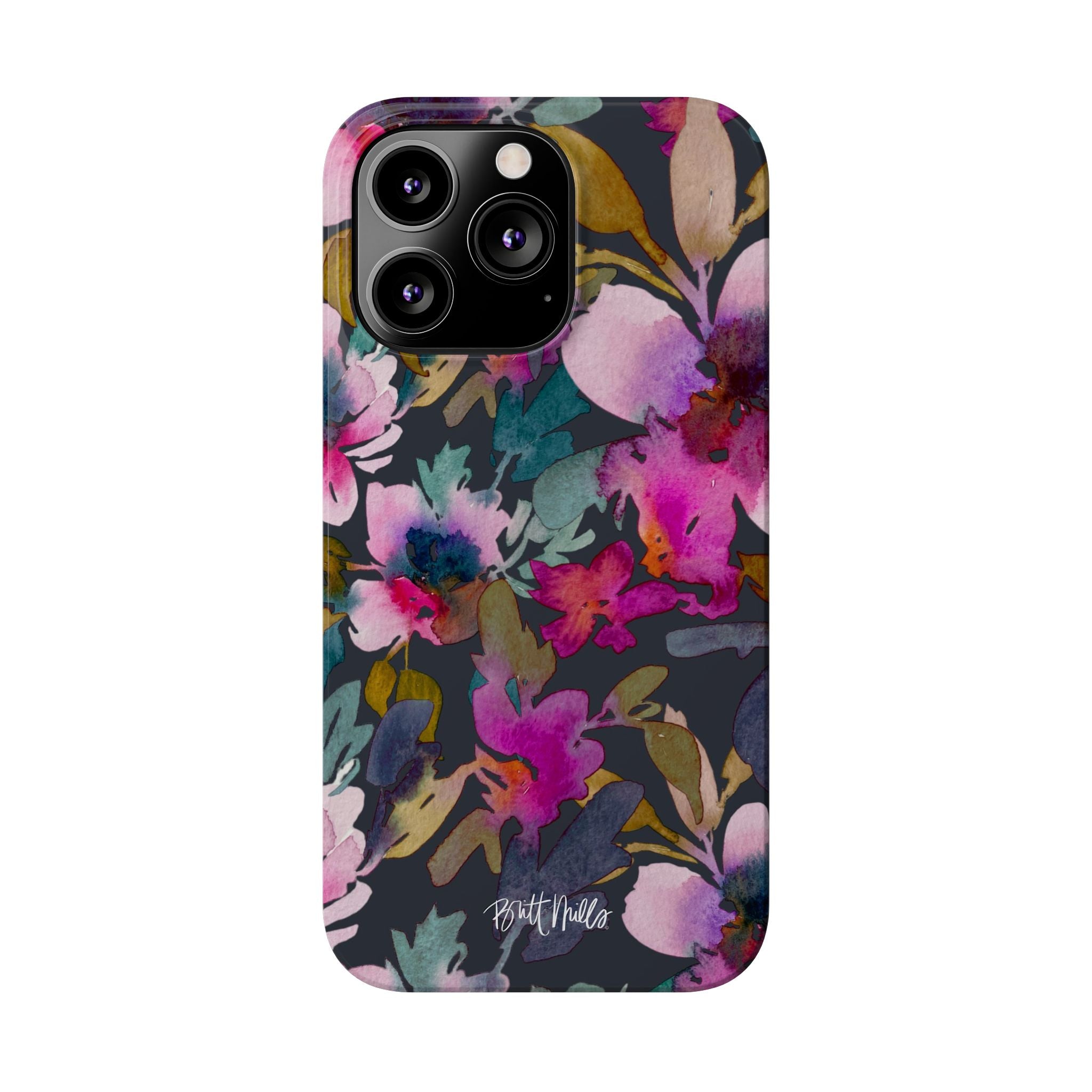 Flourish Slim Phone Case