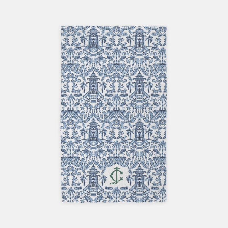 Palm Beach Monogrammed Hand Towel