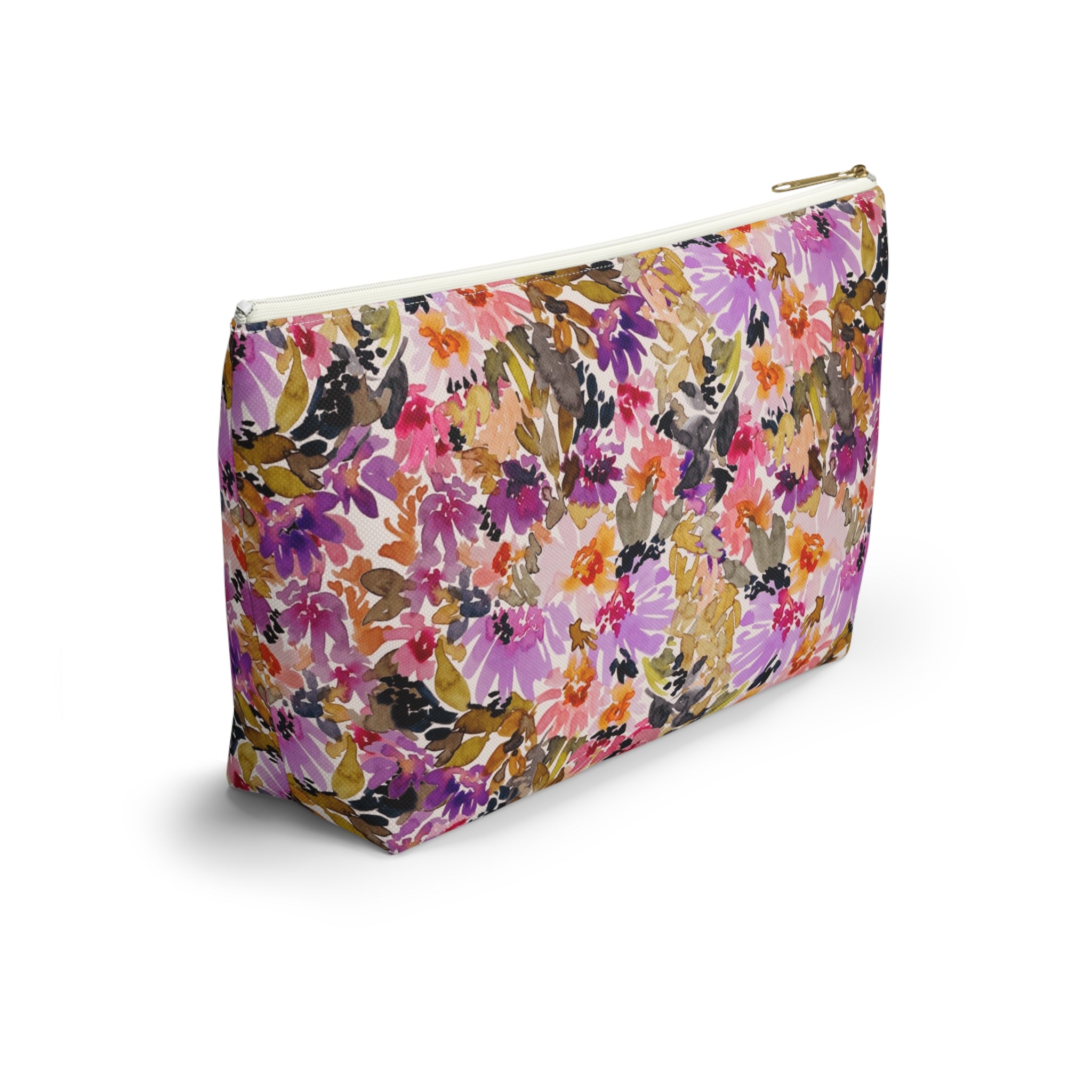Mabel Striped Monogrammed Mahjong Tile Pouch