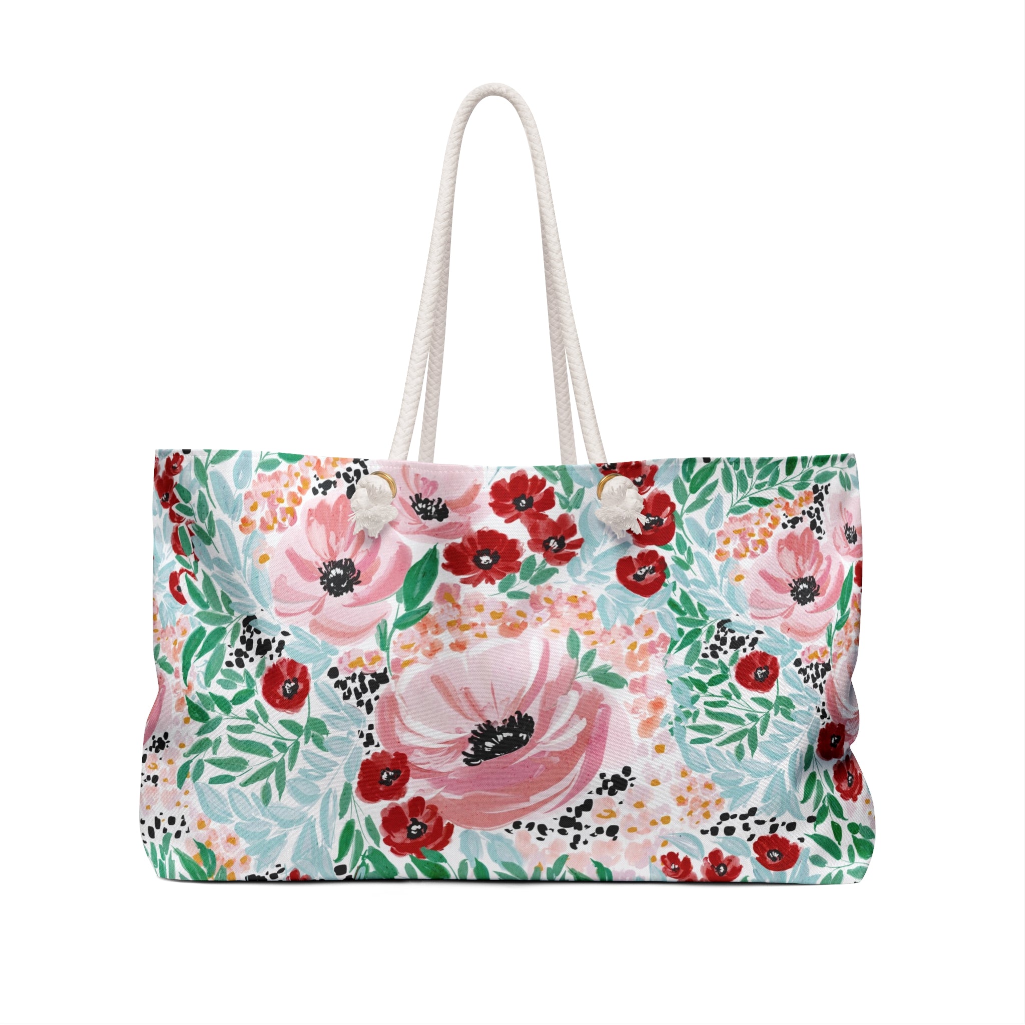 Colette Striped Monogrammed Mahjong Bag