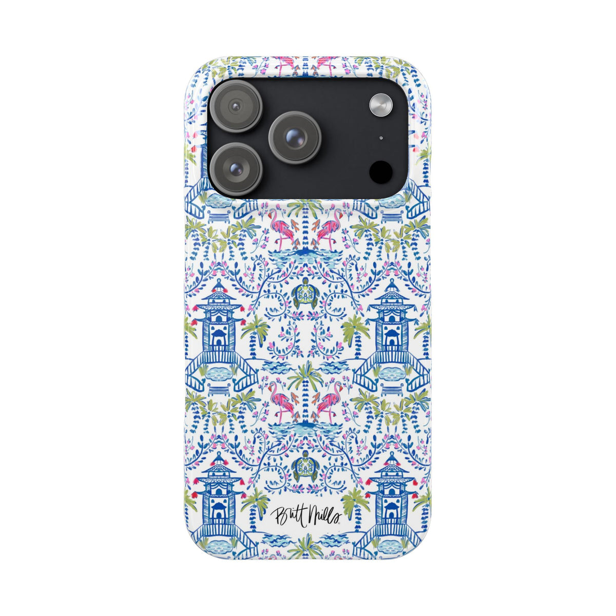 Colorful Chinoiserie Slim Phone Case