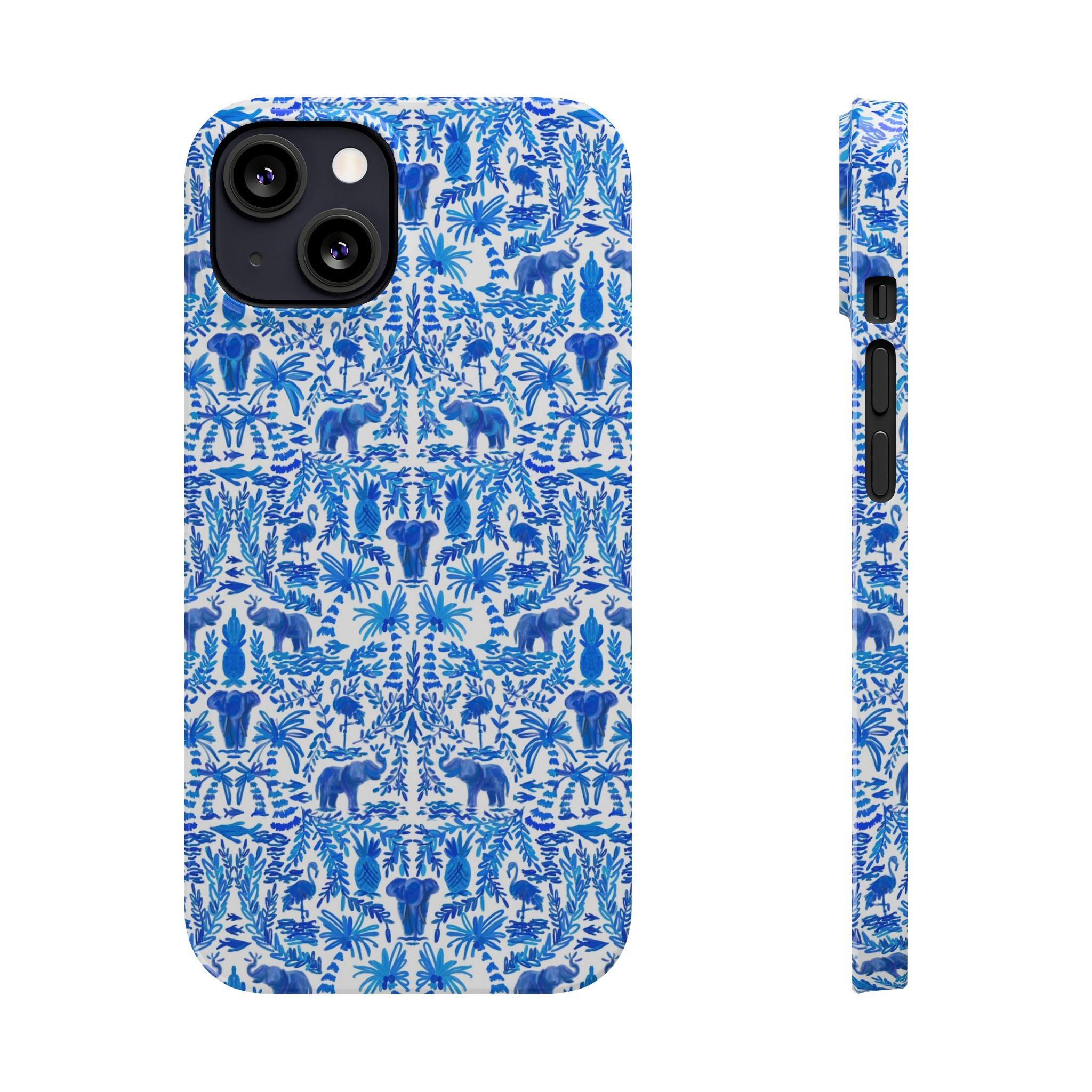 Elephant Fun Slim Phone Case