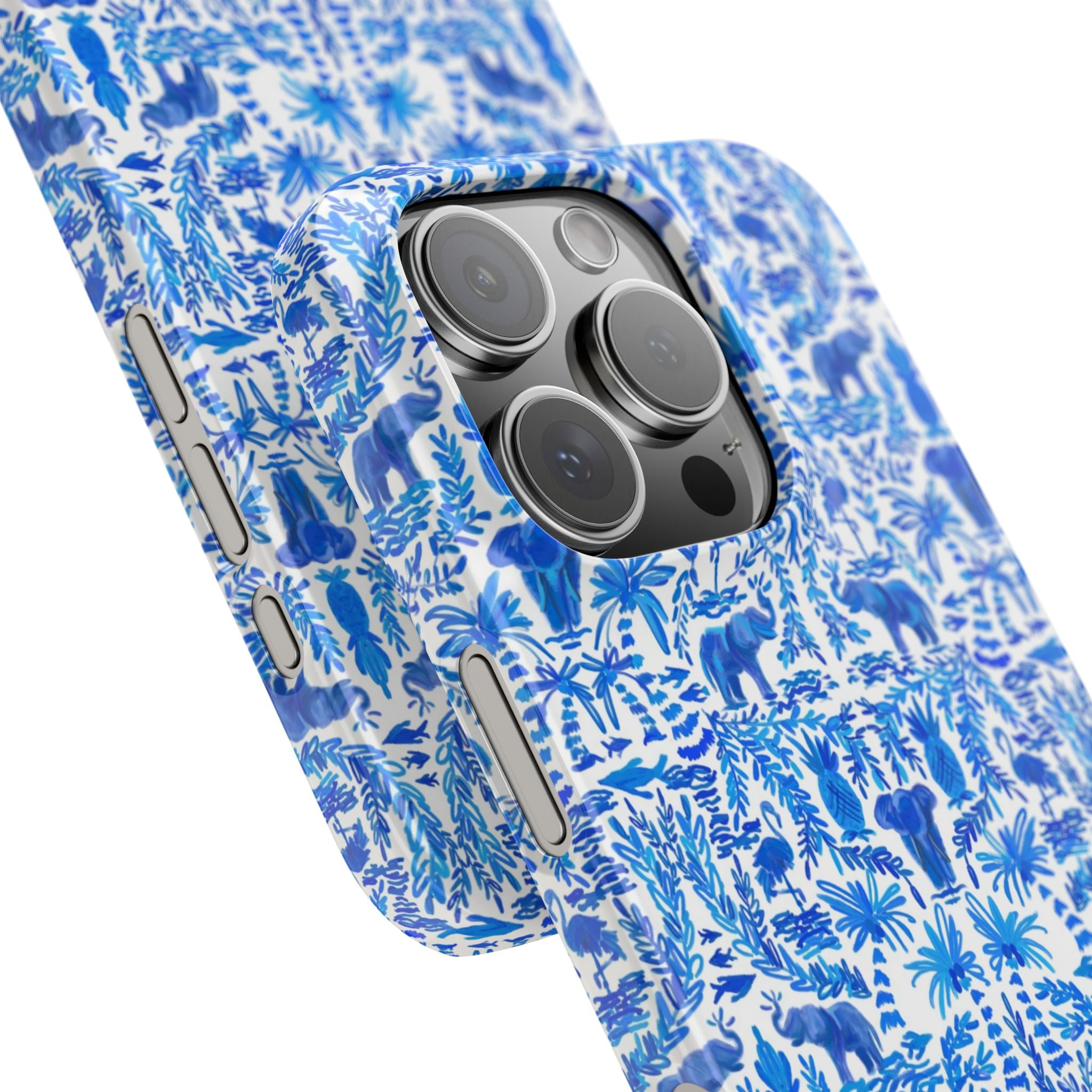 Elephant Fun Slim Phone Case