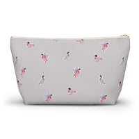 Duck Tales Striped Monogrammed Pouch