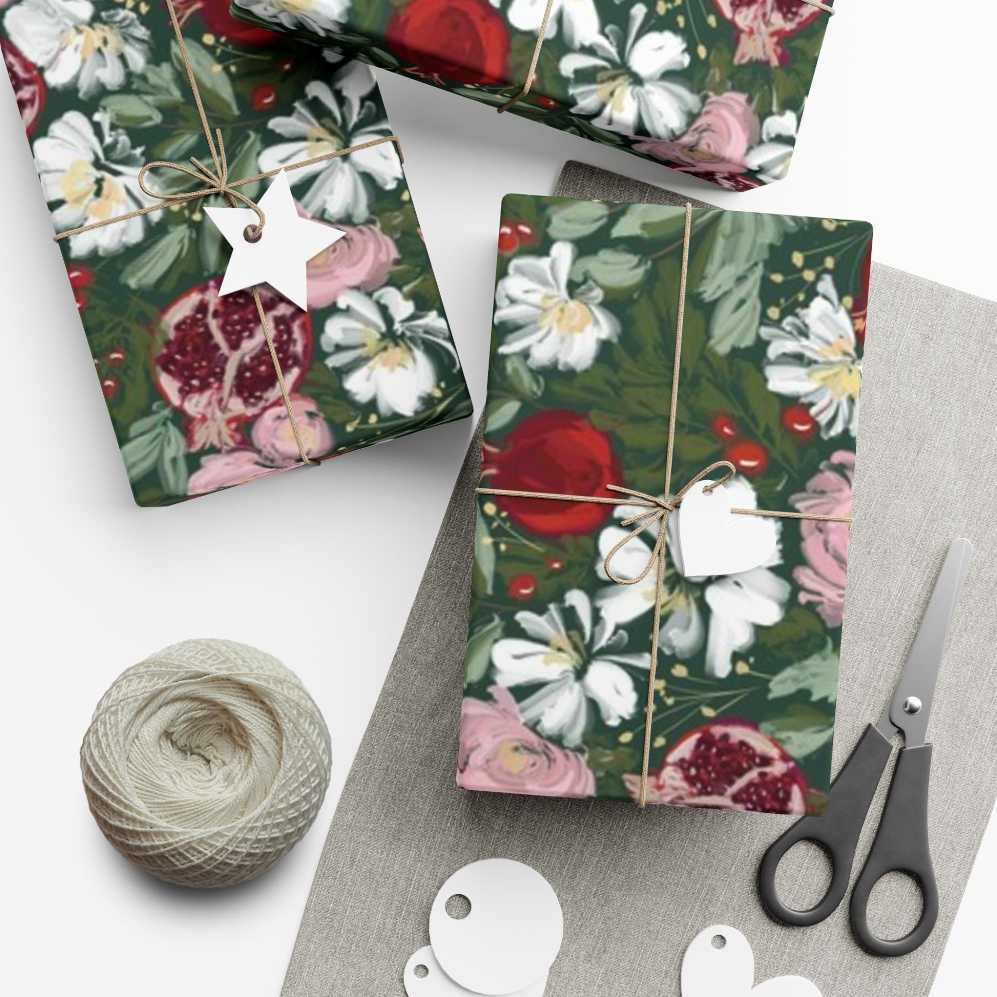 Crimson Harvest Wrapping Paper Roll