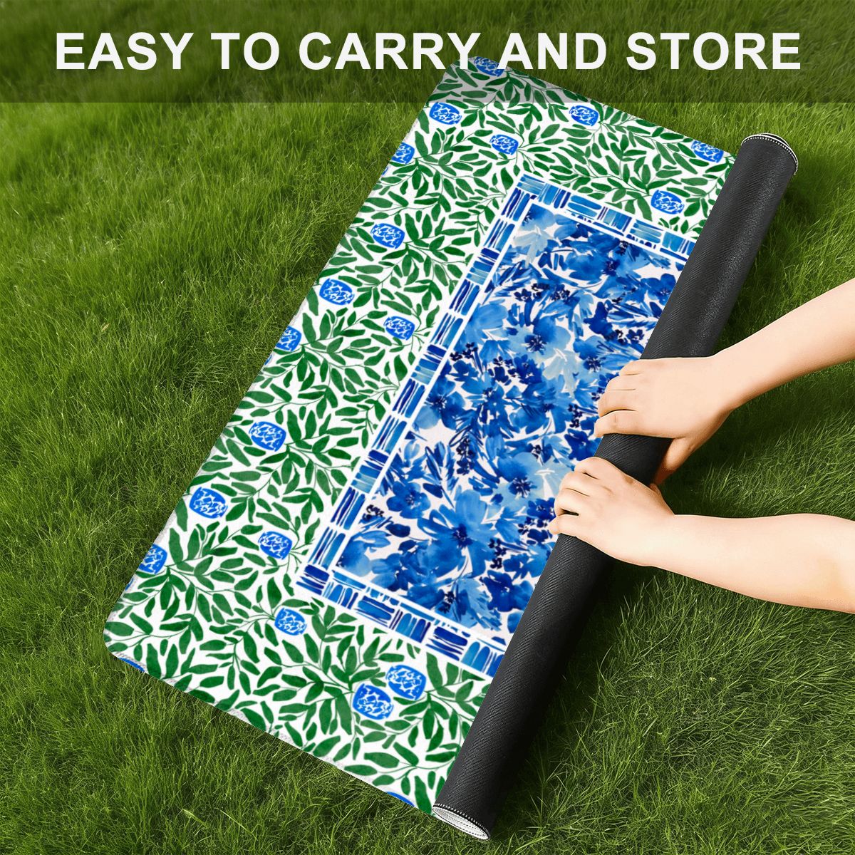 Royal Blooms Mini Travel Mahjong Mat (Non-Neoprene)