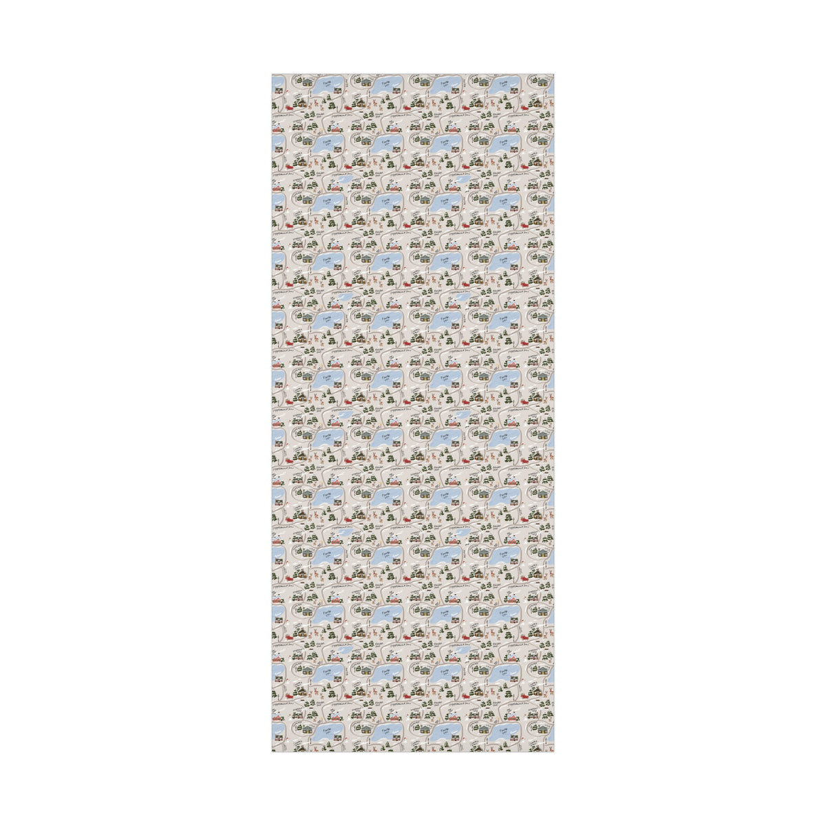 North Pole Adventure Wrapping Paper