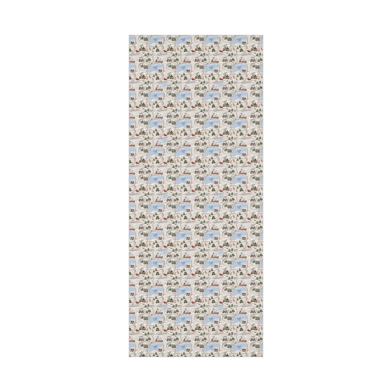 North Pole Adventure Wrapping Paper