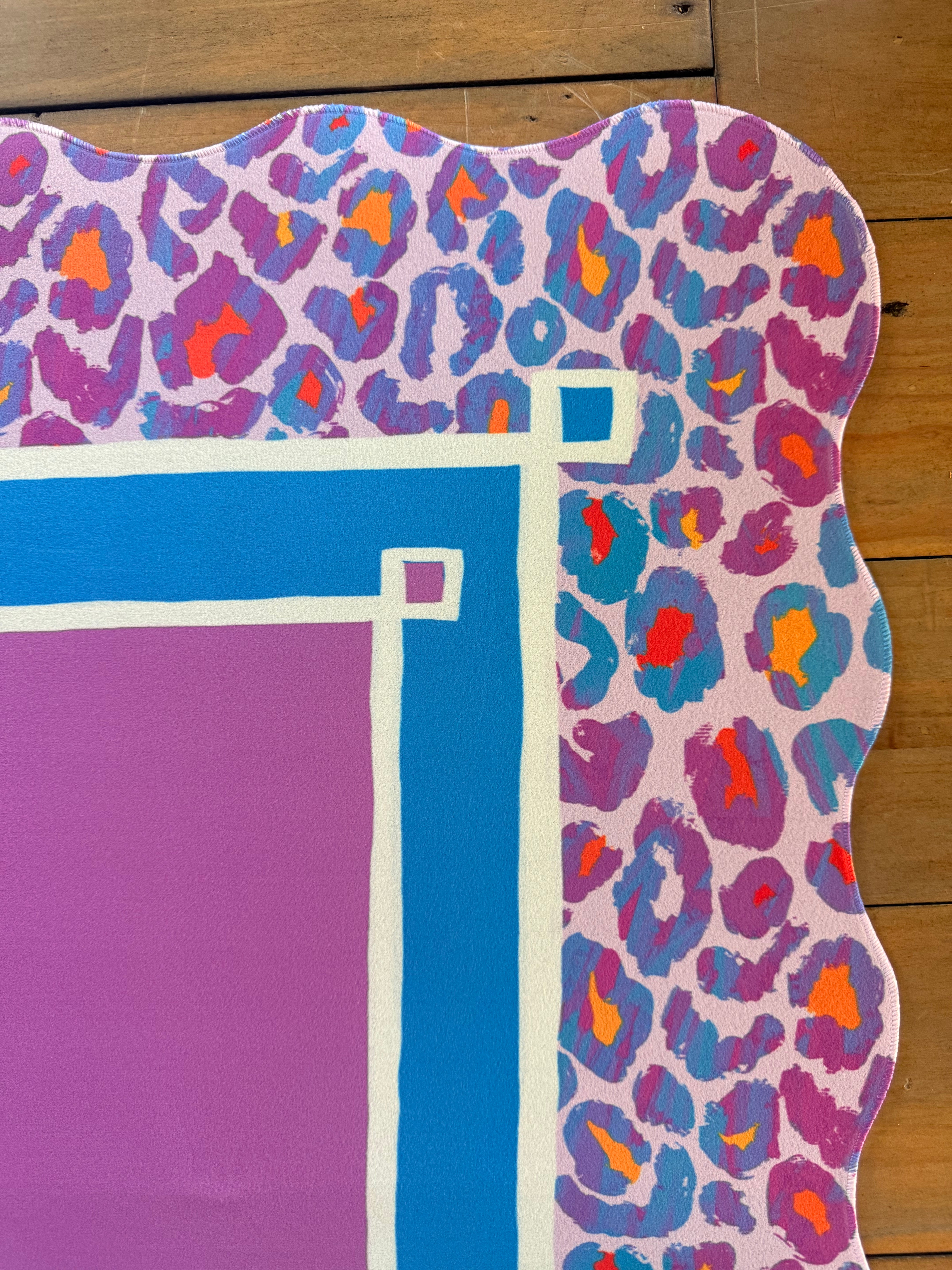 Prism Scalloped-Edge Mahjong Mat (Non-Neoprene)