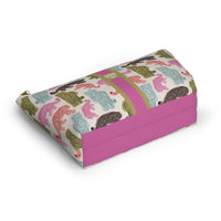 Safari Society Striped Monogrammed Pouch