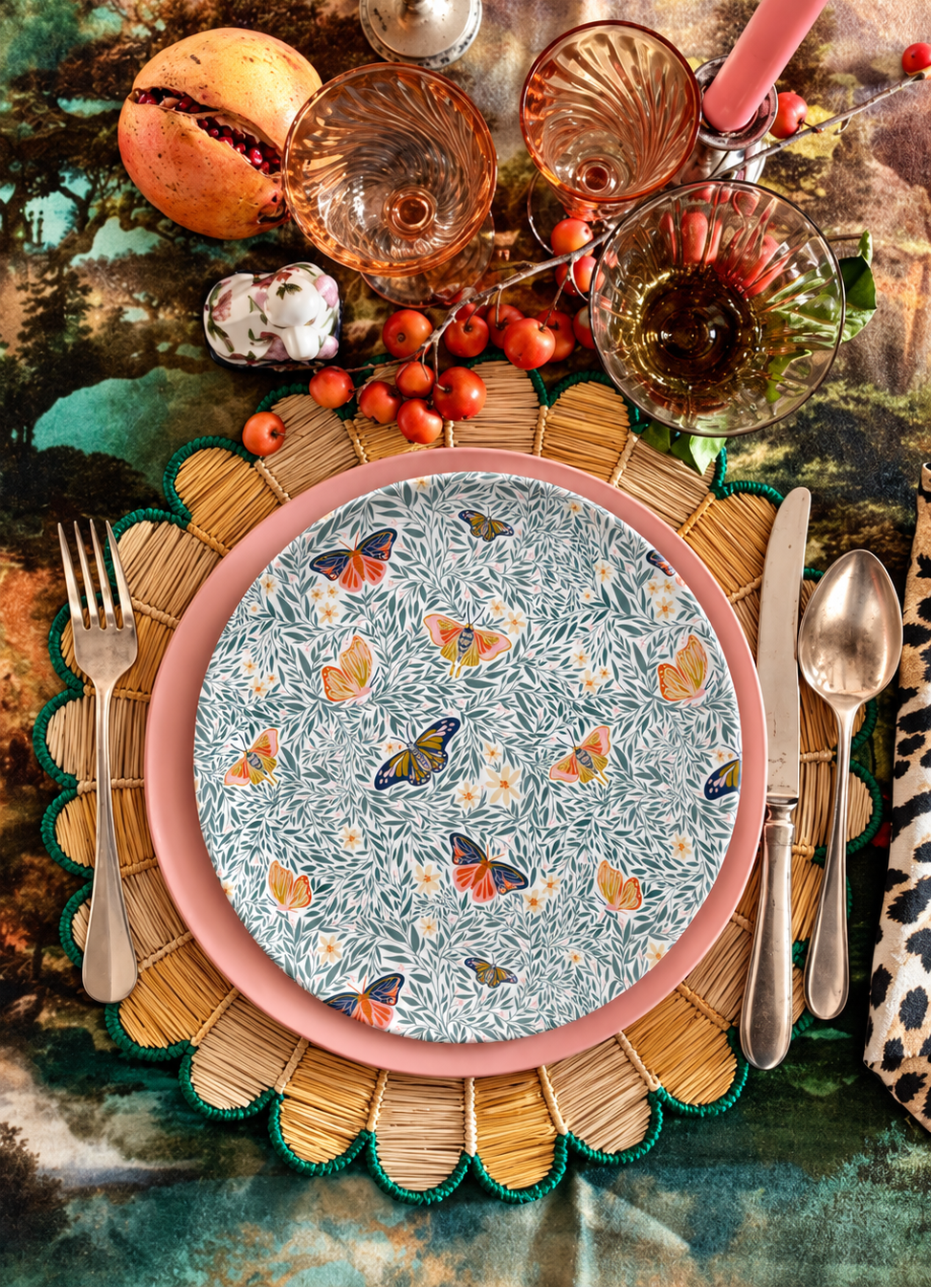 Huntley Dinnerware & Platter Collection (Unbreakable and BPA-free)