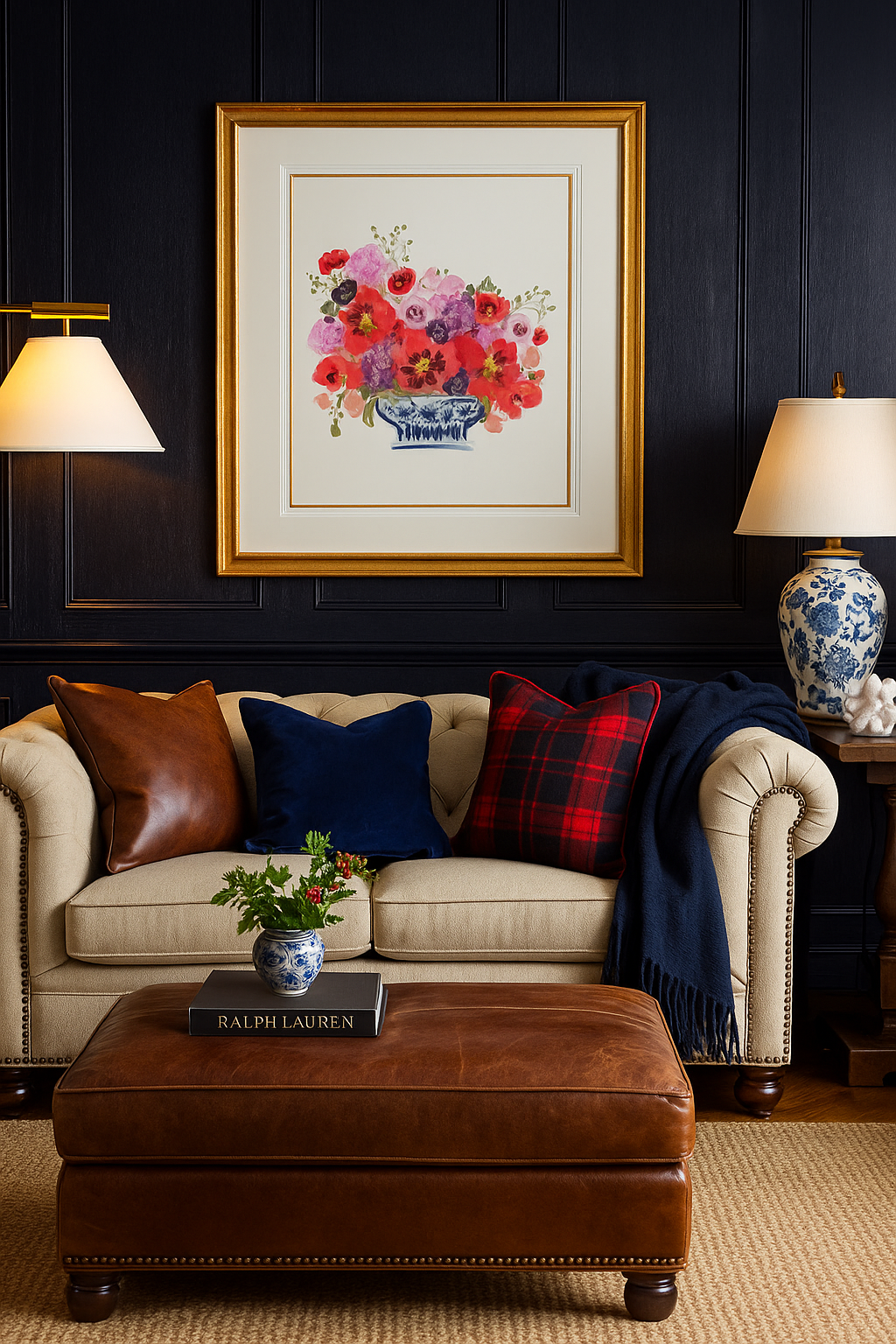 Chinoiserie Vase II Art Print