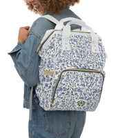 English Countryside Personalized Nylon Waterproof Diaper Bag