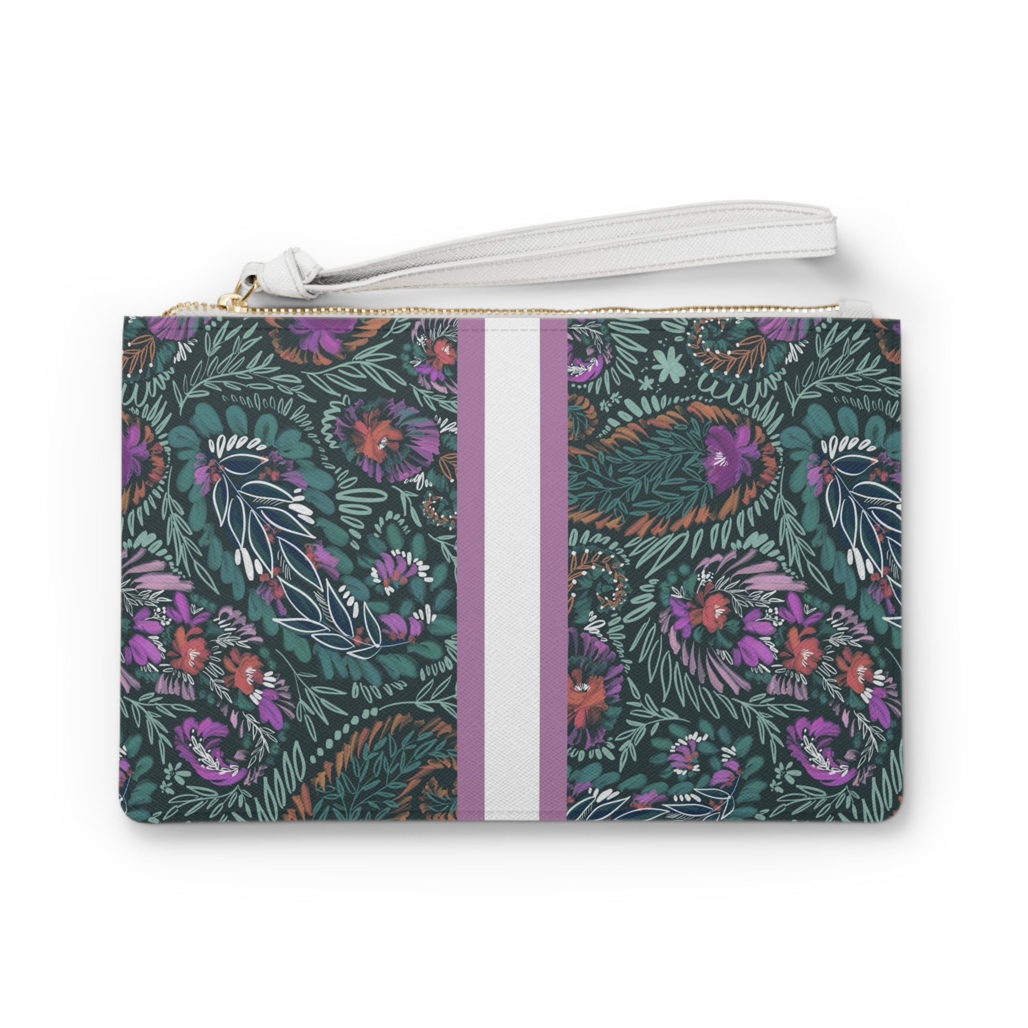 Wren Striped Monogrammed Mahjong Card Holder