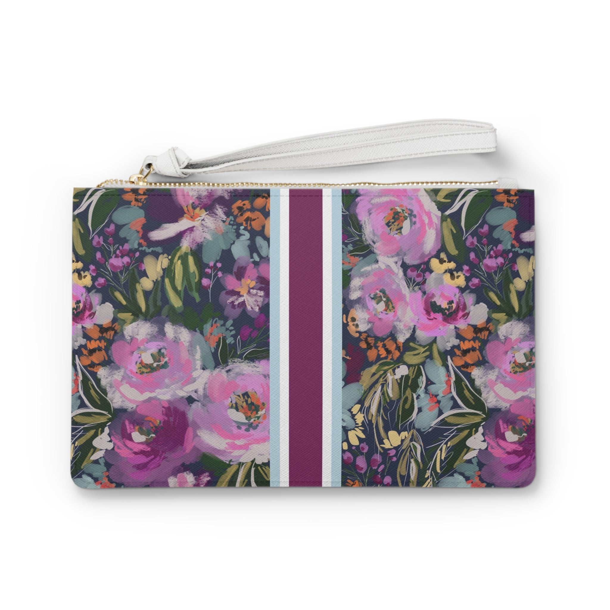 Haven Striped Monogrammed Mahjong Card Holder