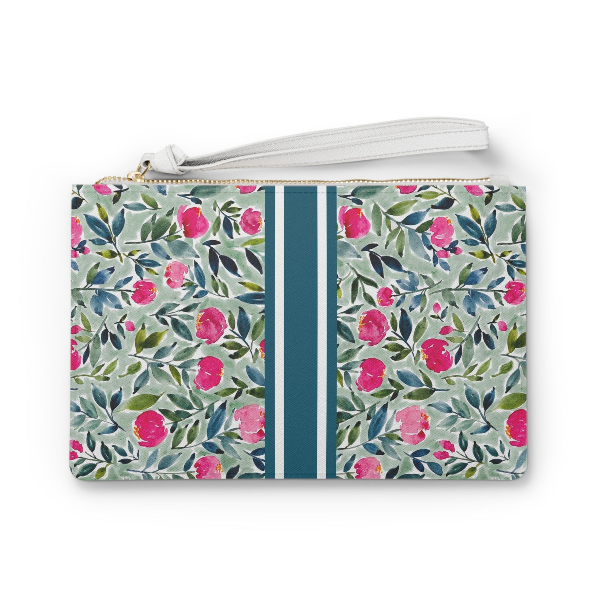 Flora Striped Monogrammed Mahjong Card Holder
