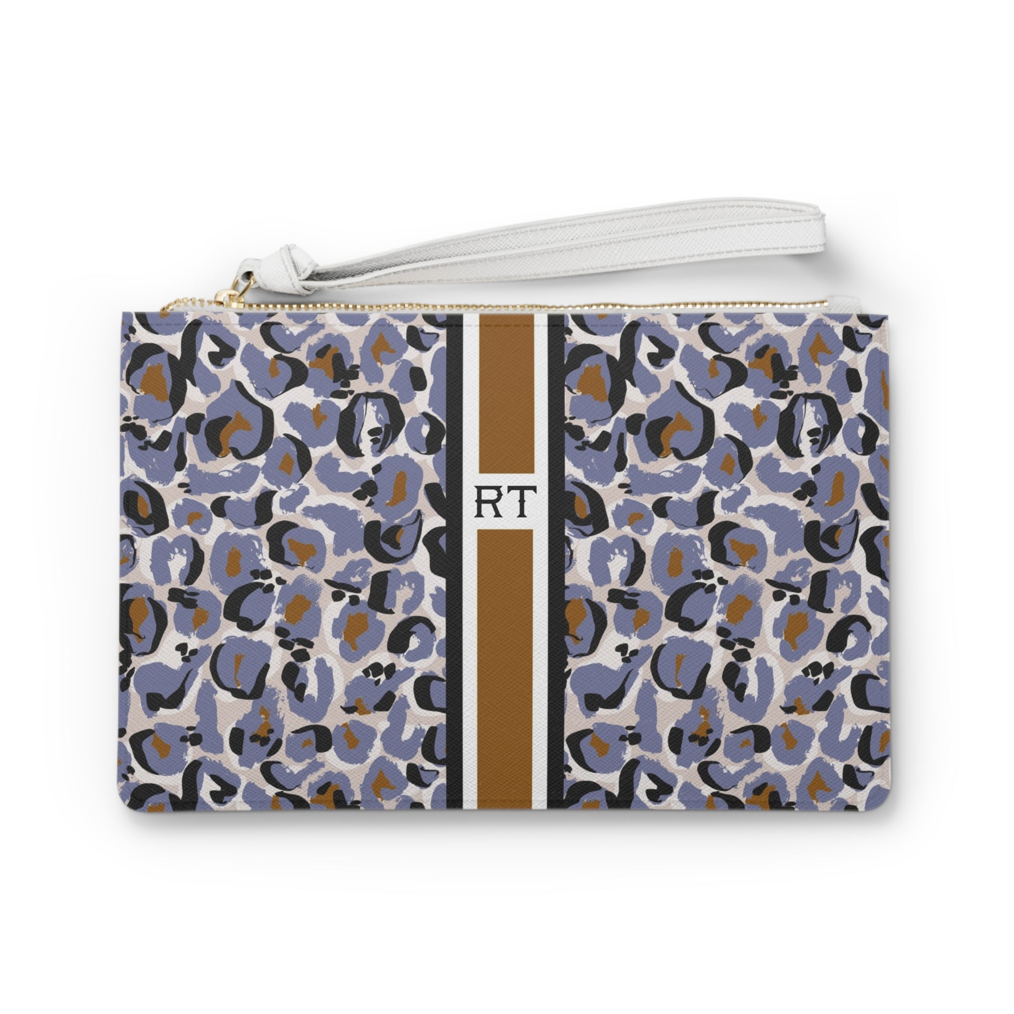 Quinn II Striped Monogrammed Mahjong Card Holder