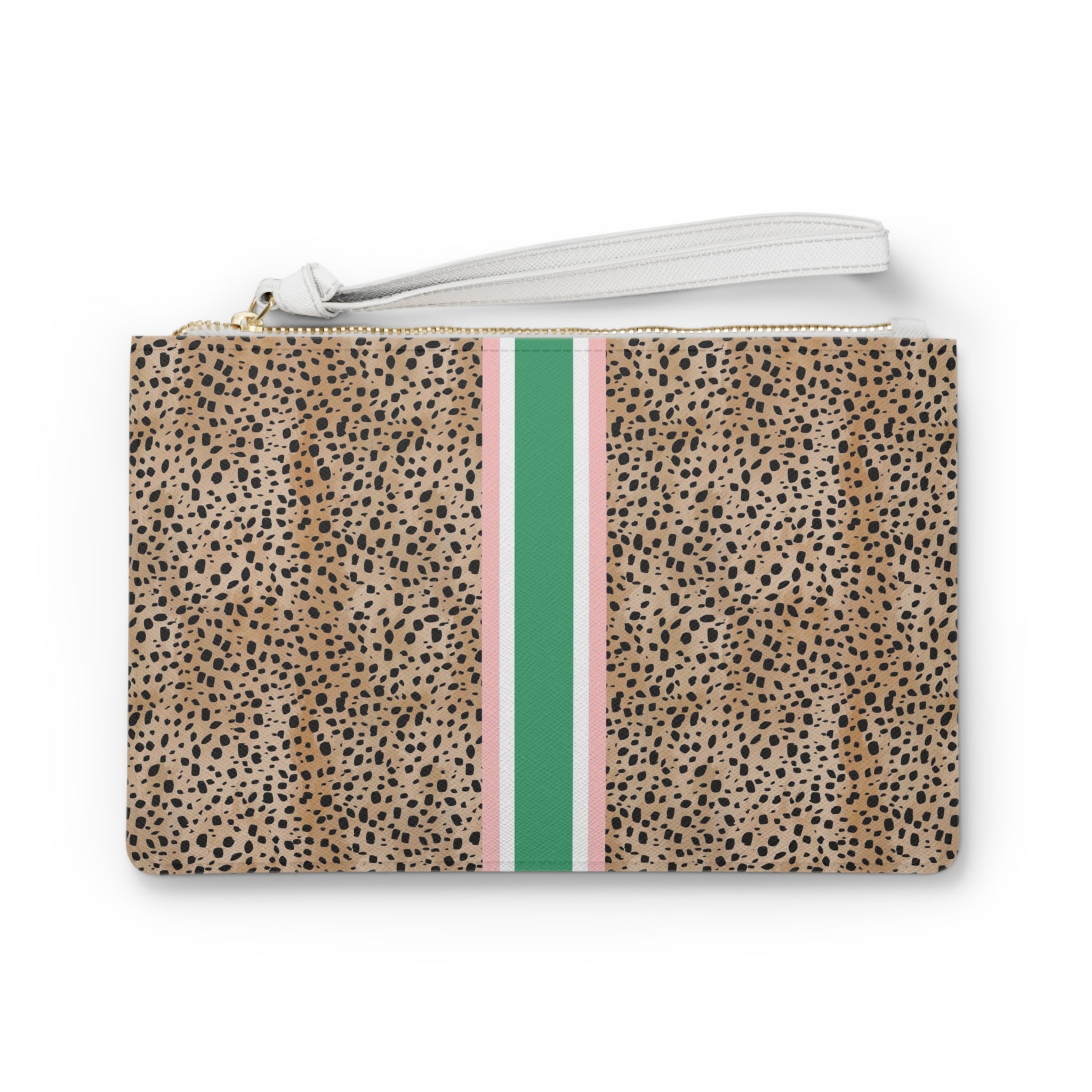 Heiress Striped Monogrammed Mahjong Card Holder