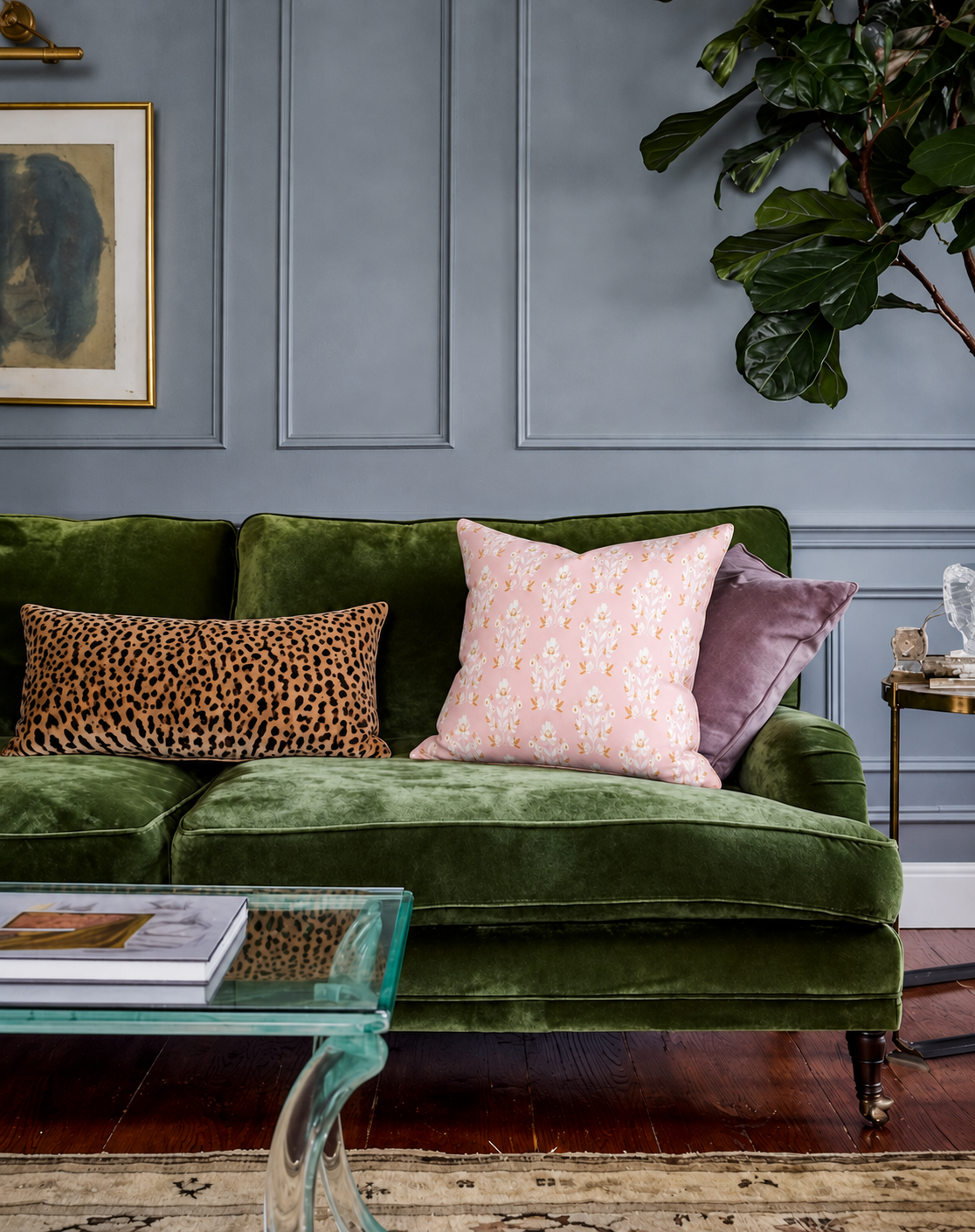 Evangeline Velvet Throw Pillow
