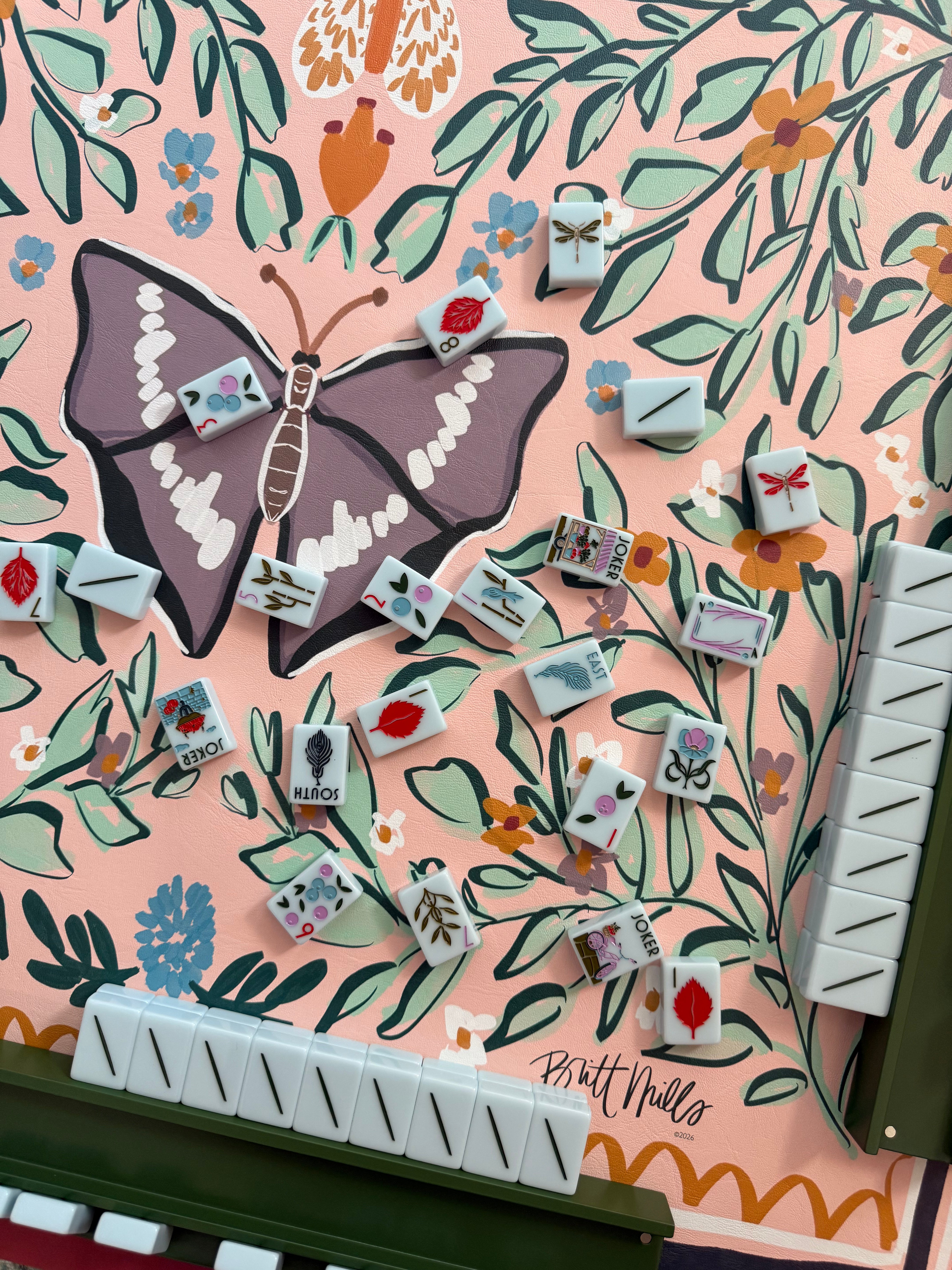Novella Leatherette Mahjong Mat