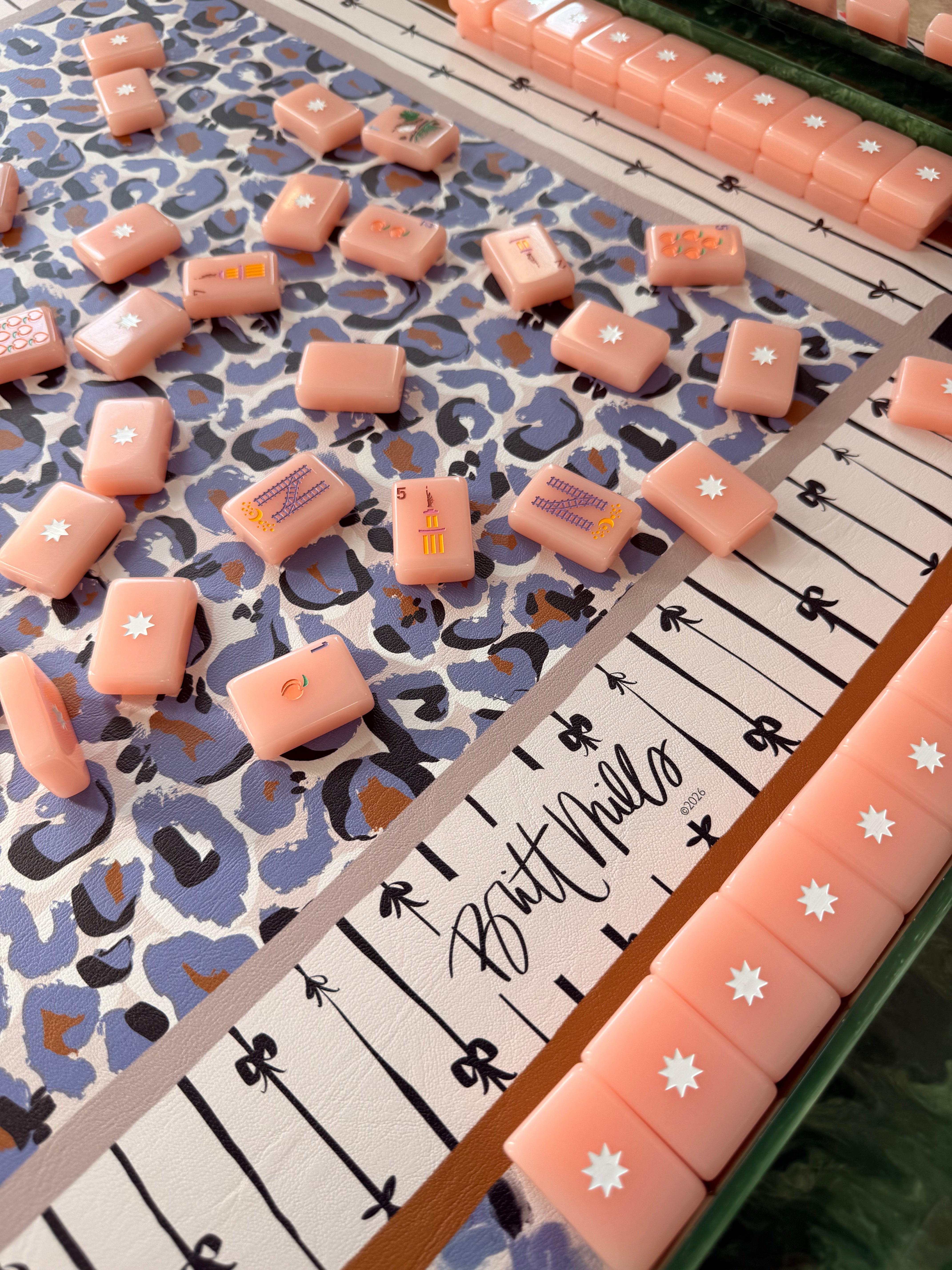 Quinn Leatherette Mahjong Mat
