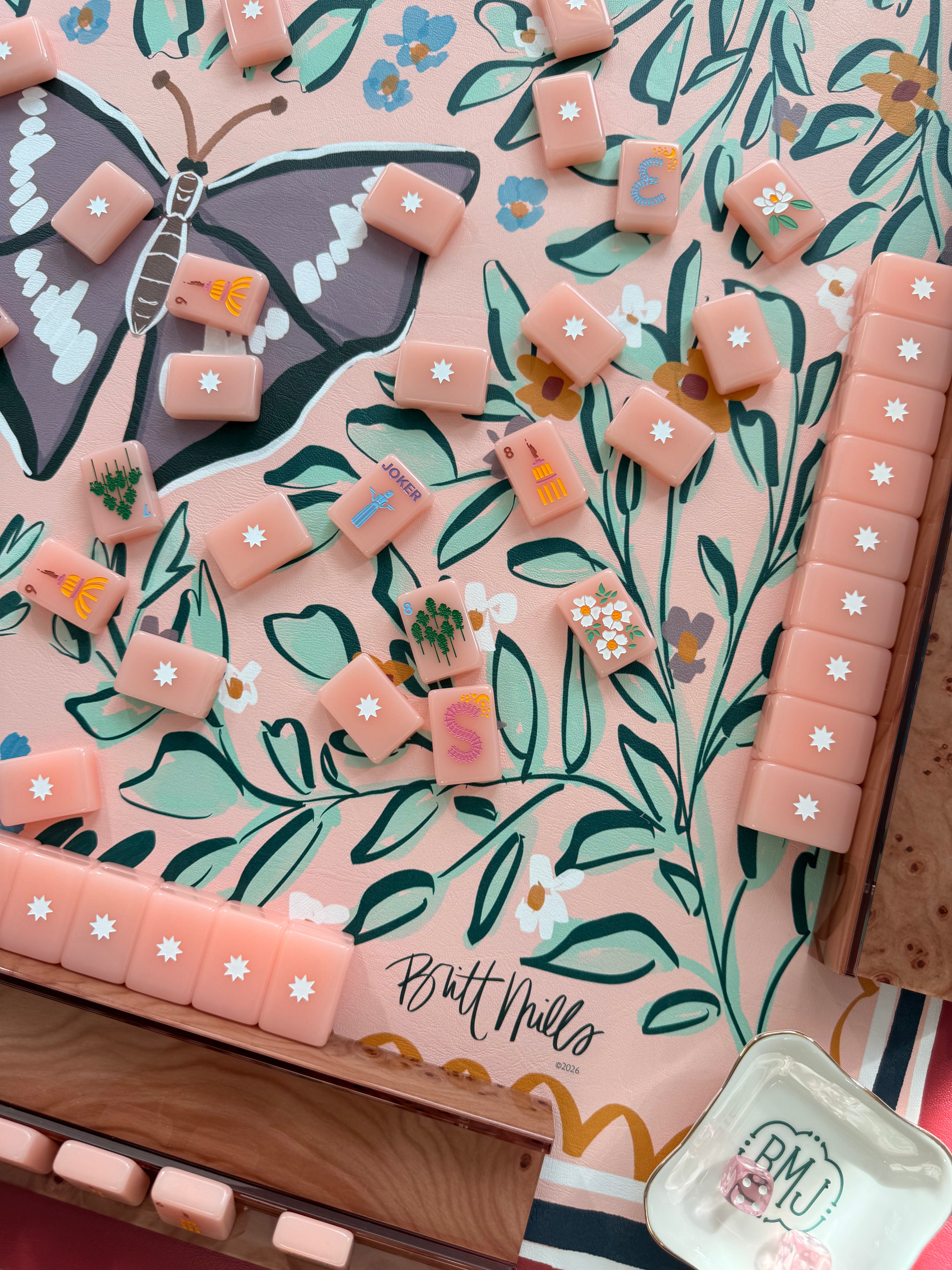 Novella Leatherette Mahjong Mat