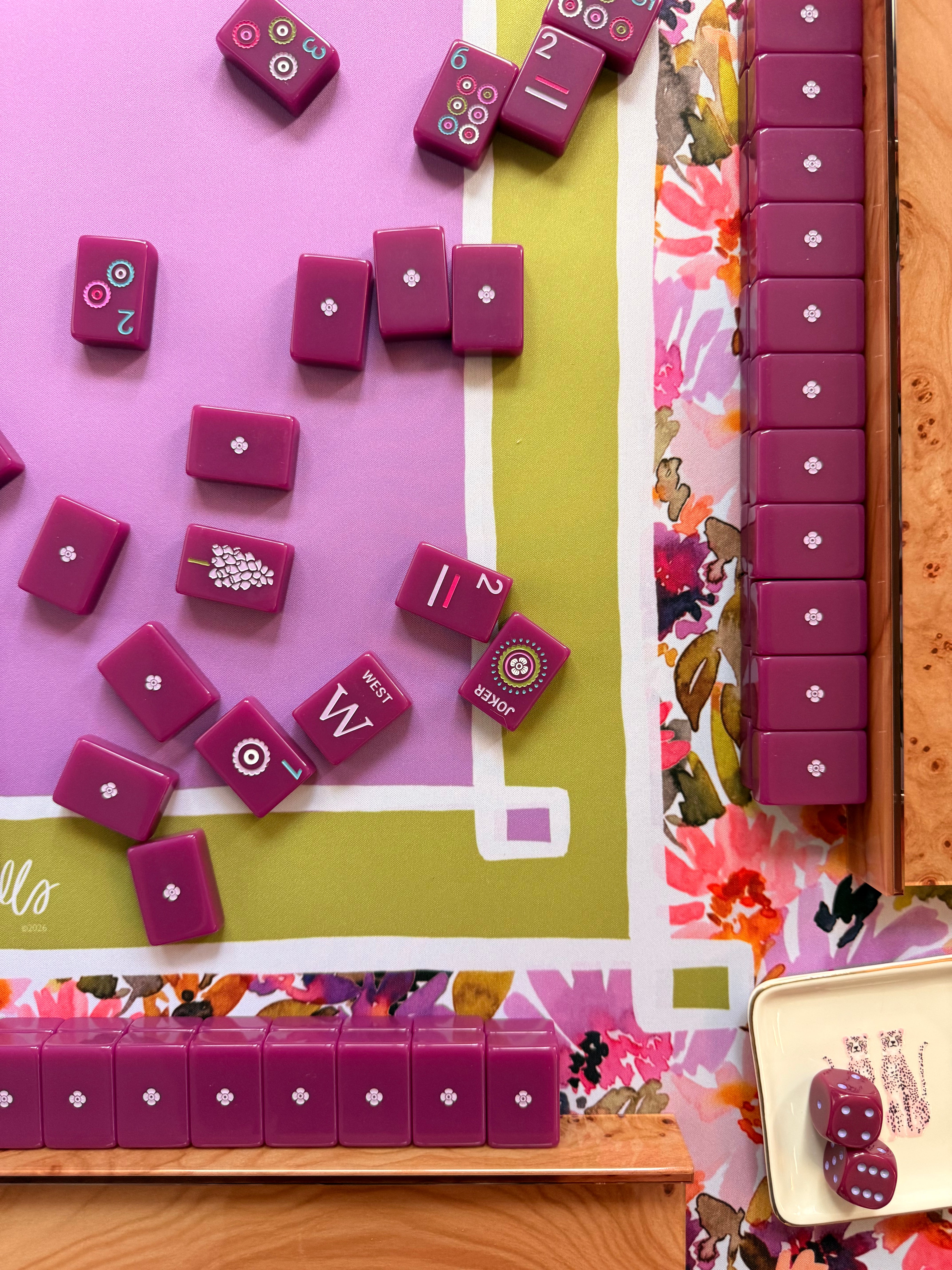 Mabel Neoprene Mahjong Mat