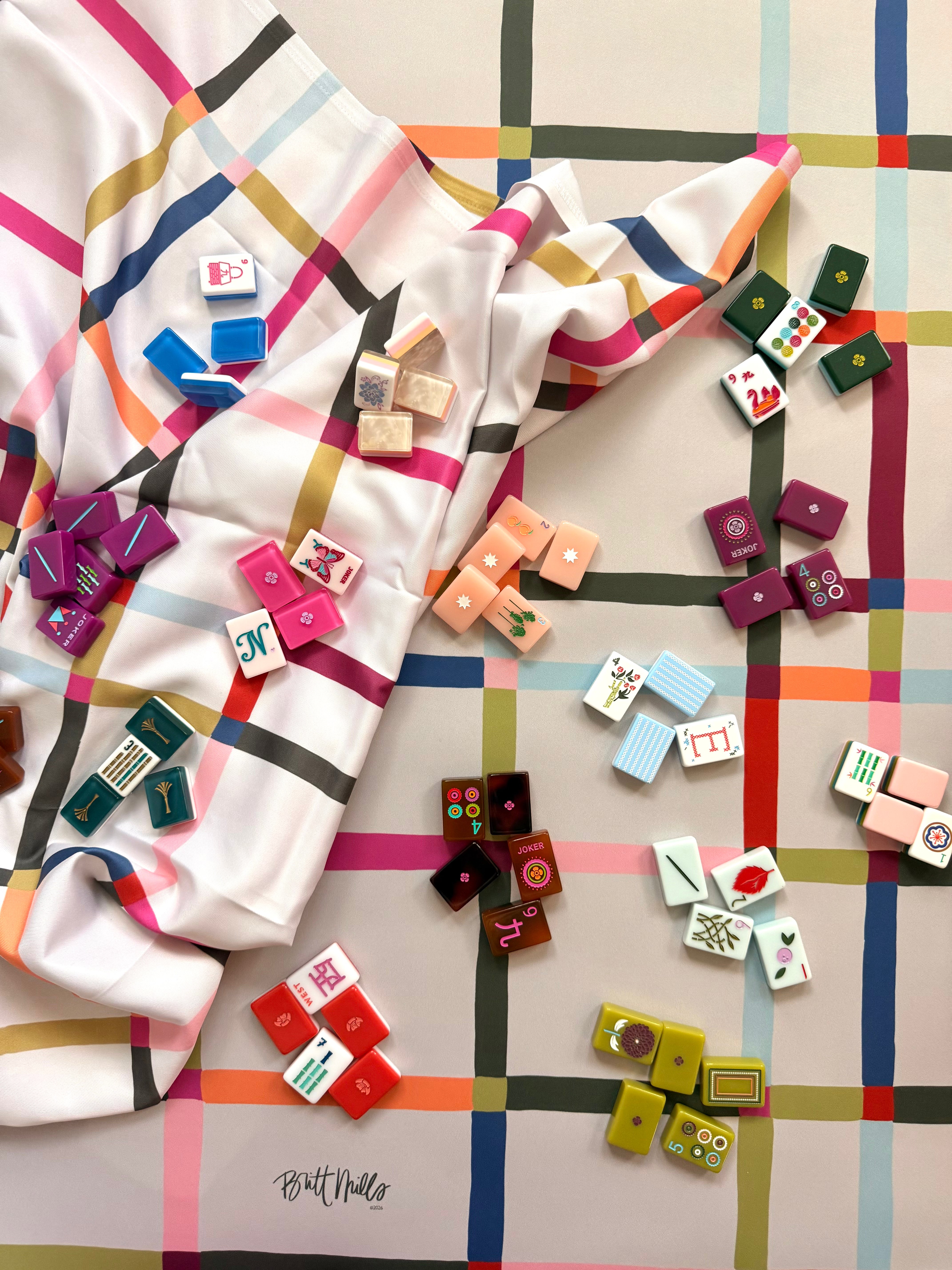 Revelry Leatherette Mahjong Mat