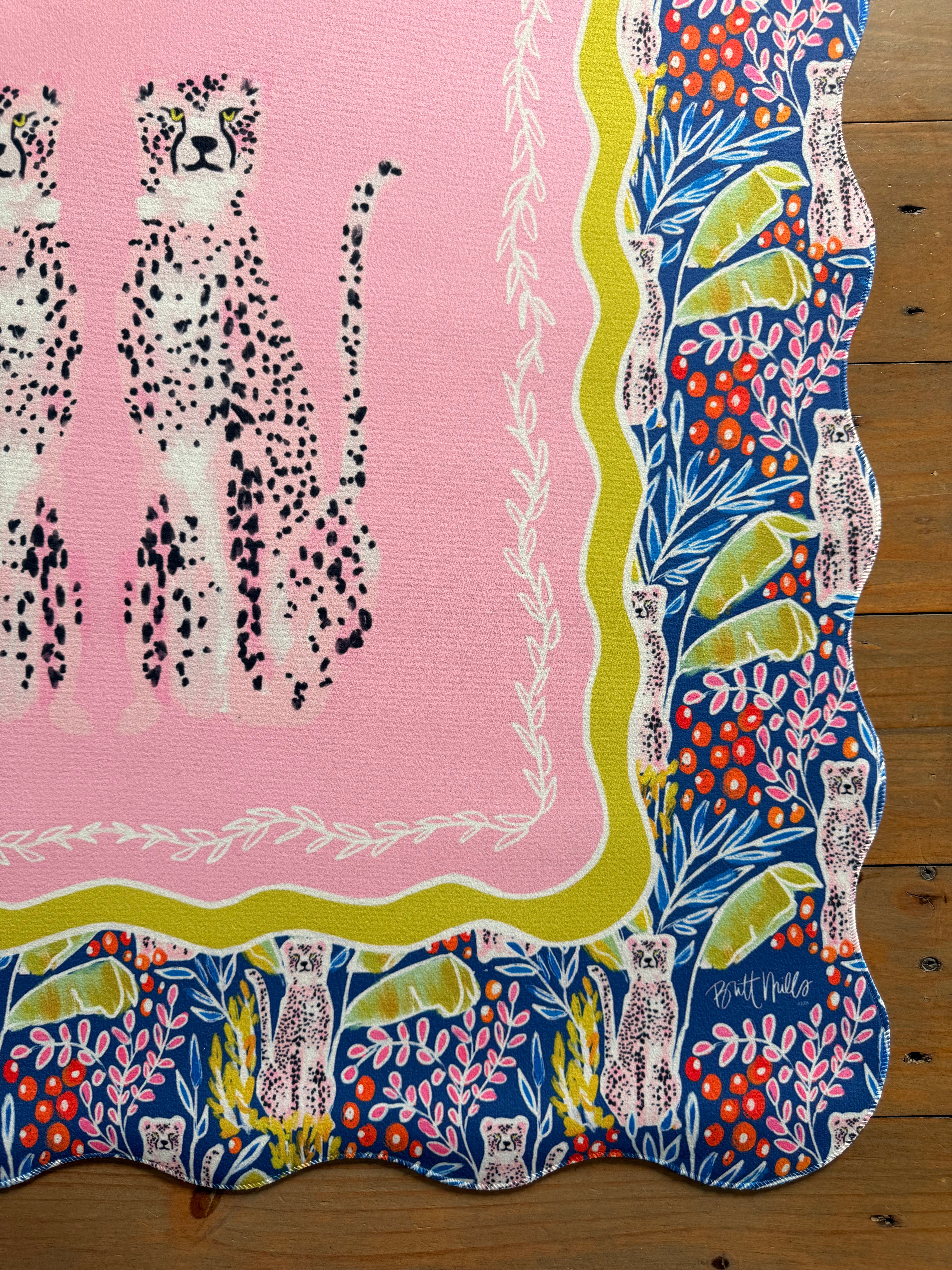 Regency Scalloped-Edge Mahjong Mat (Non-Neoprene)