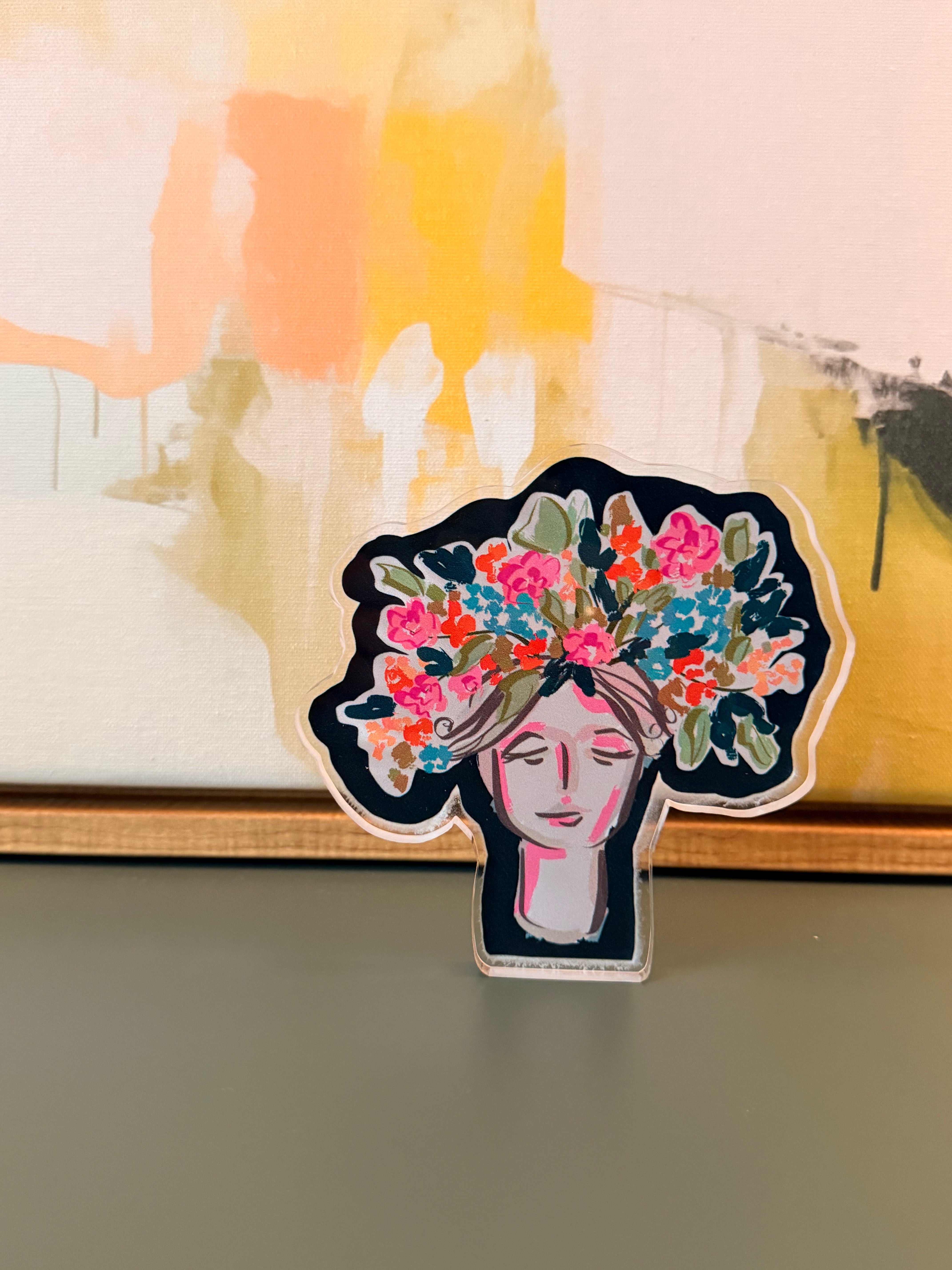 Reba Acrylic Freestand Art