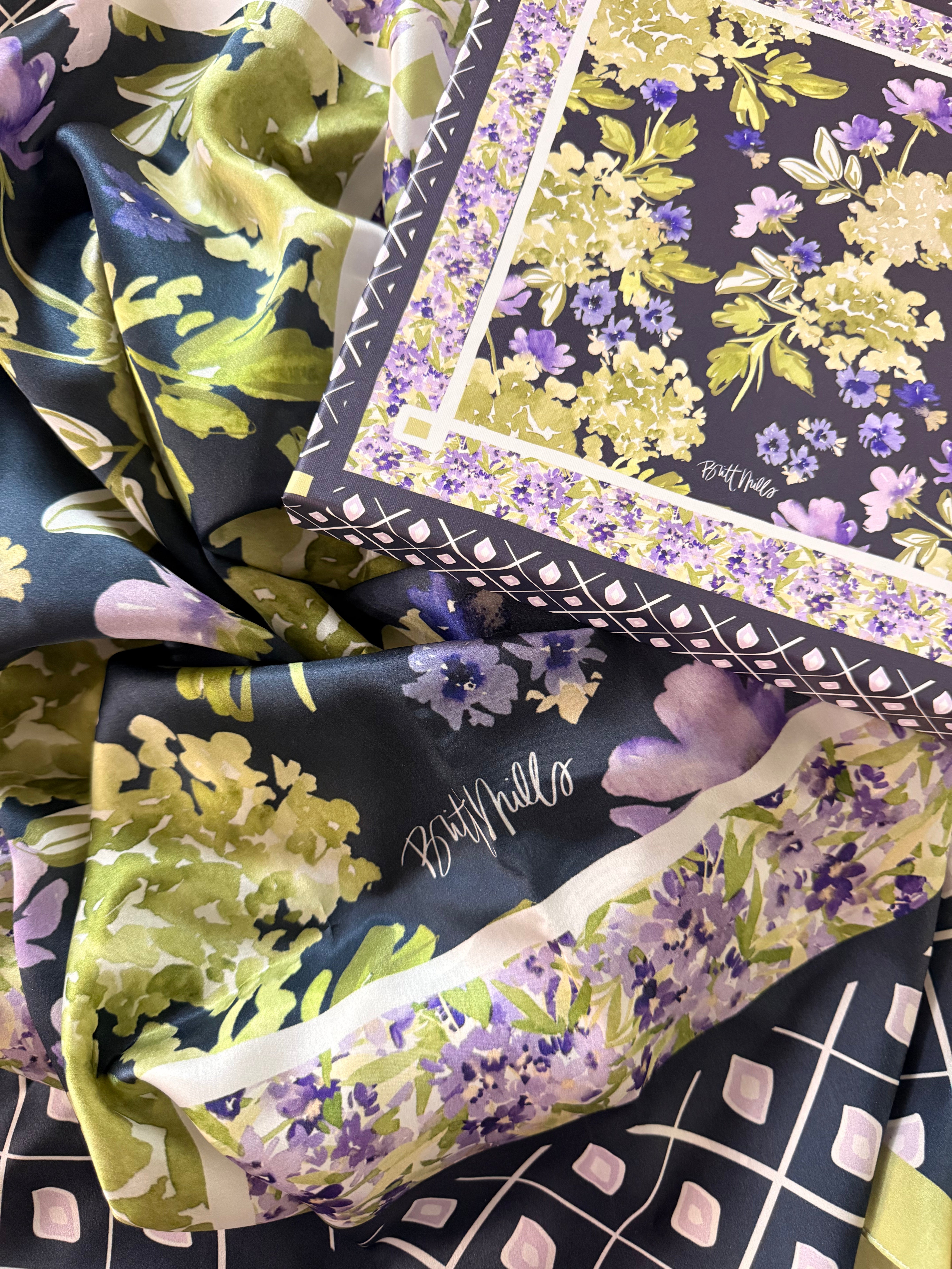 Calista Silk Scarf & Shaw