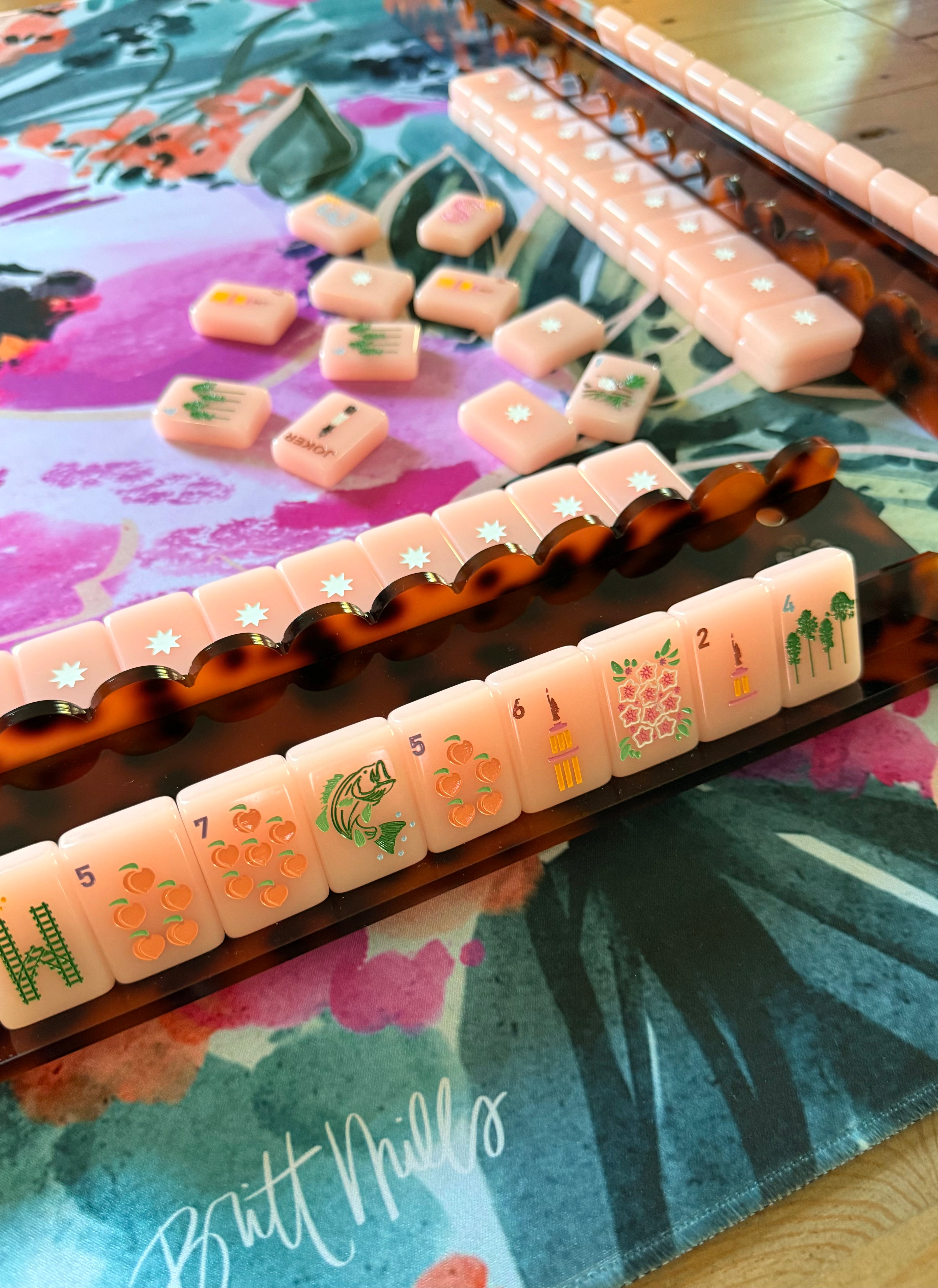 Rosalie Neoprene Mahjong Mat