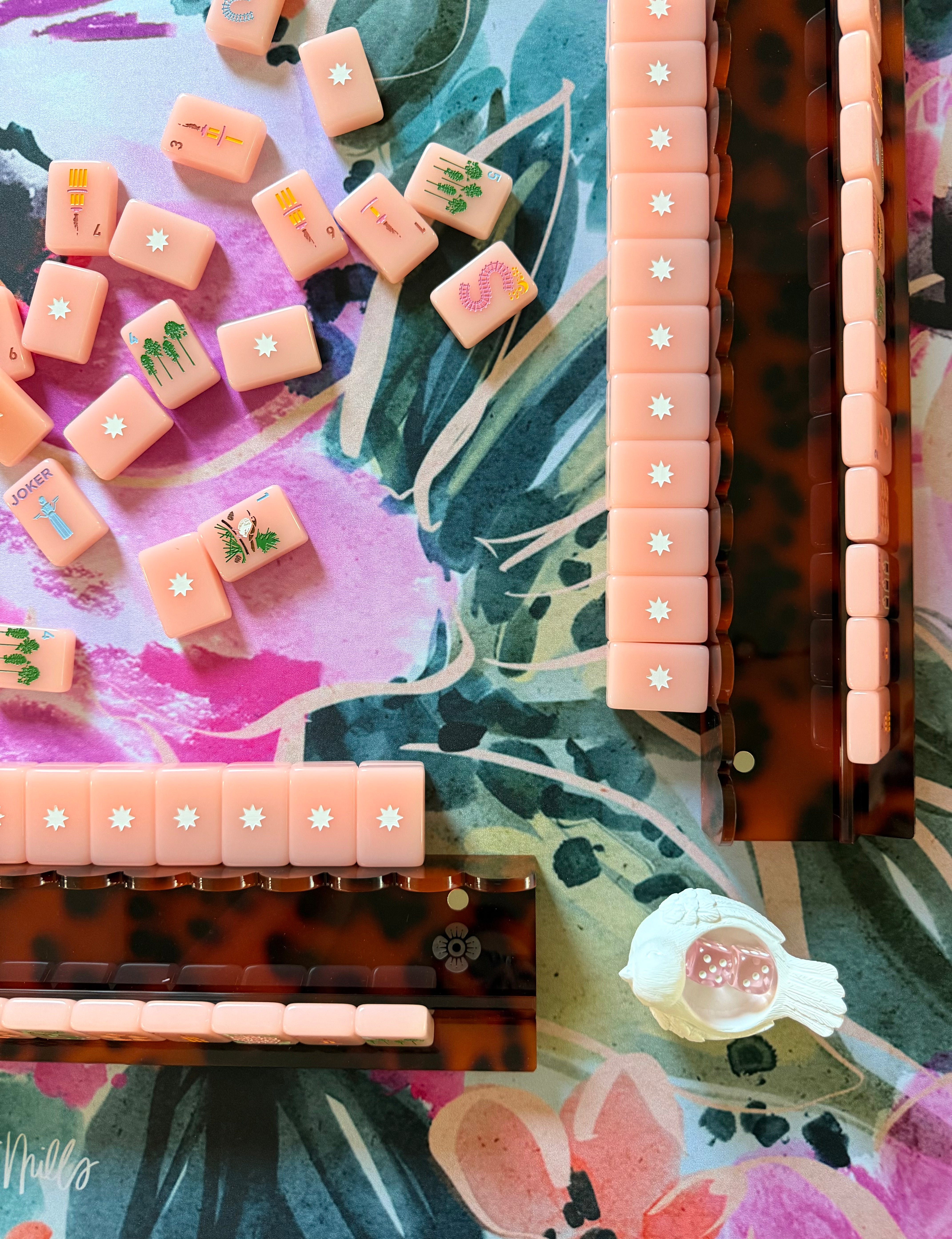 Rosalie Neoprene Mahjong Mat