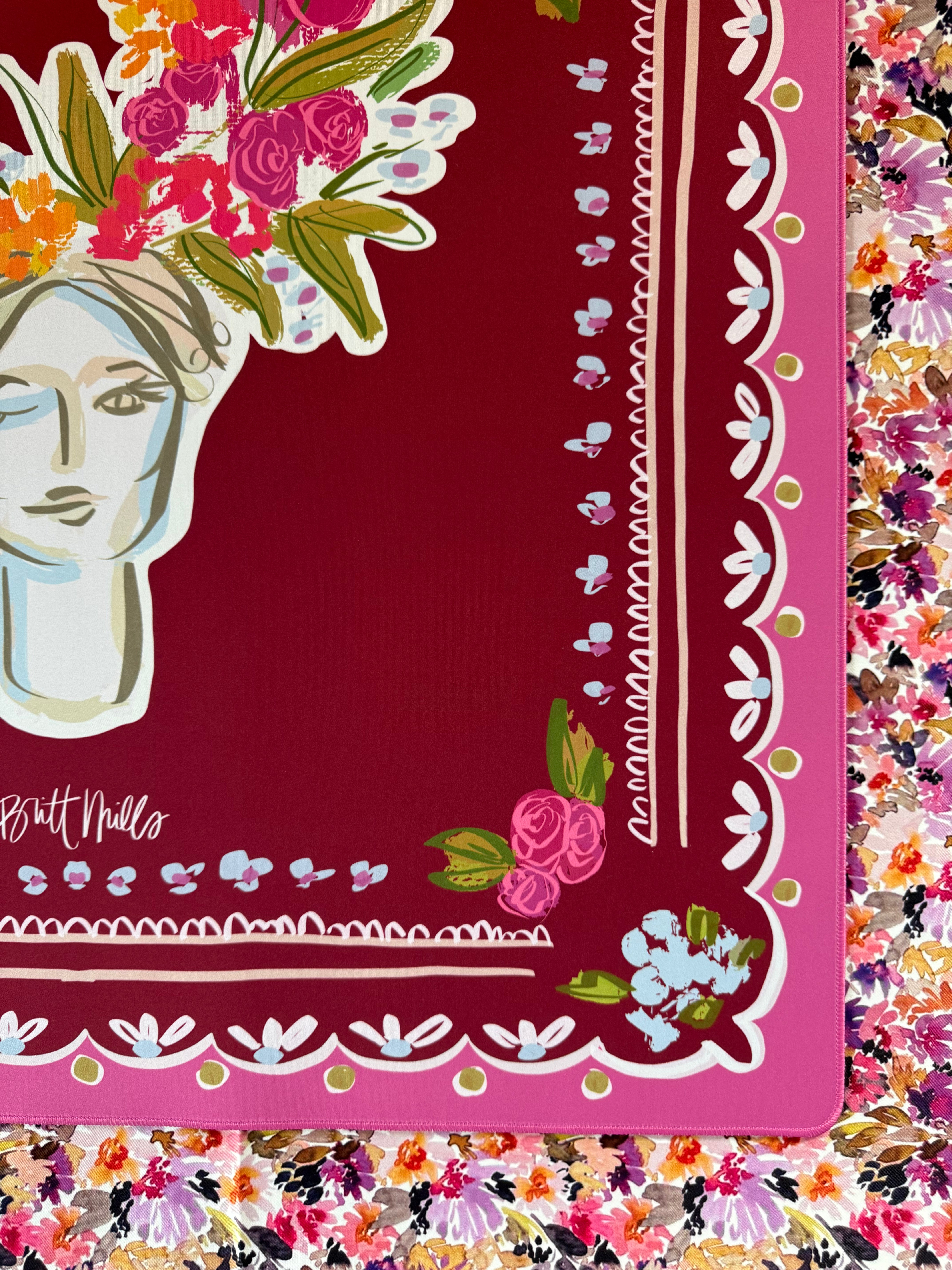 Scarlett Neoprene Mahjong Mat [Arriving late September]